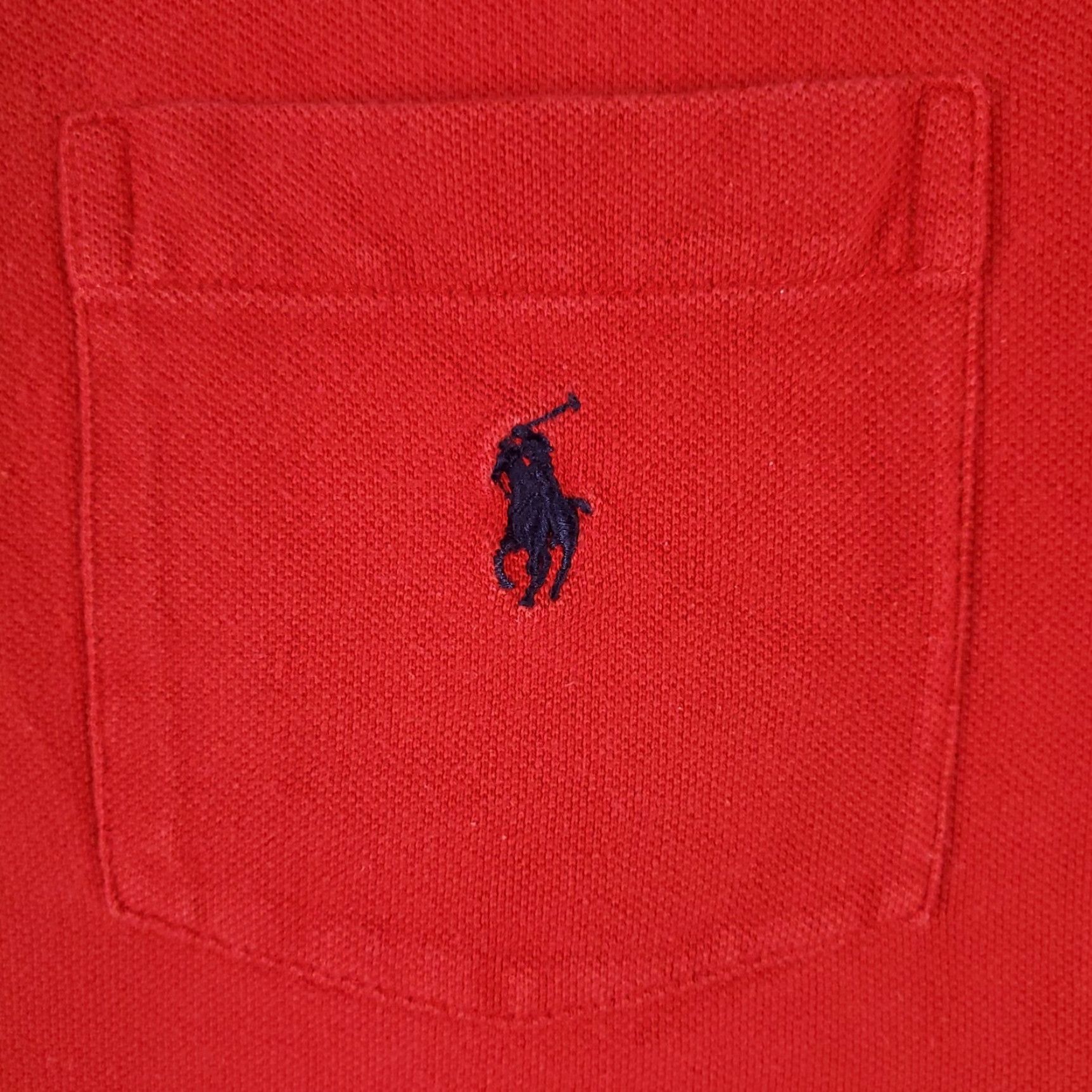 Ralph Lauren Ralph Lauren Polo Shirt Mens XL Red Pony Casual Short Sleeve Shirt (Polo) Size US XL / EU 56 / 4 - 2 Thumbnail