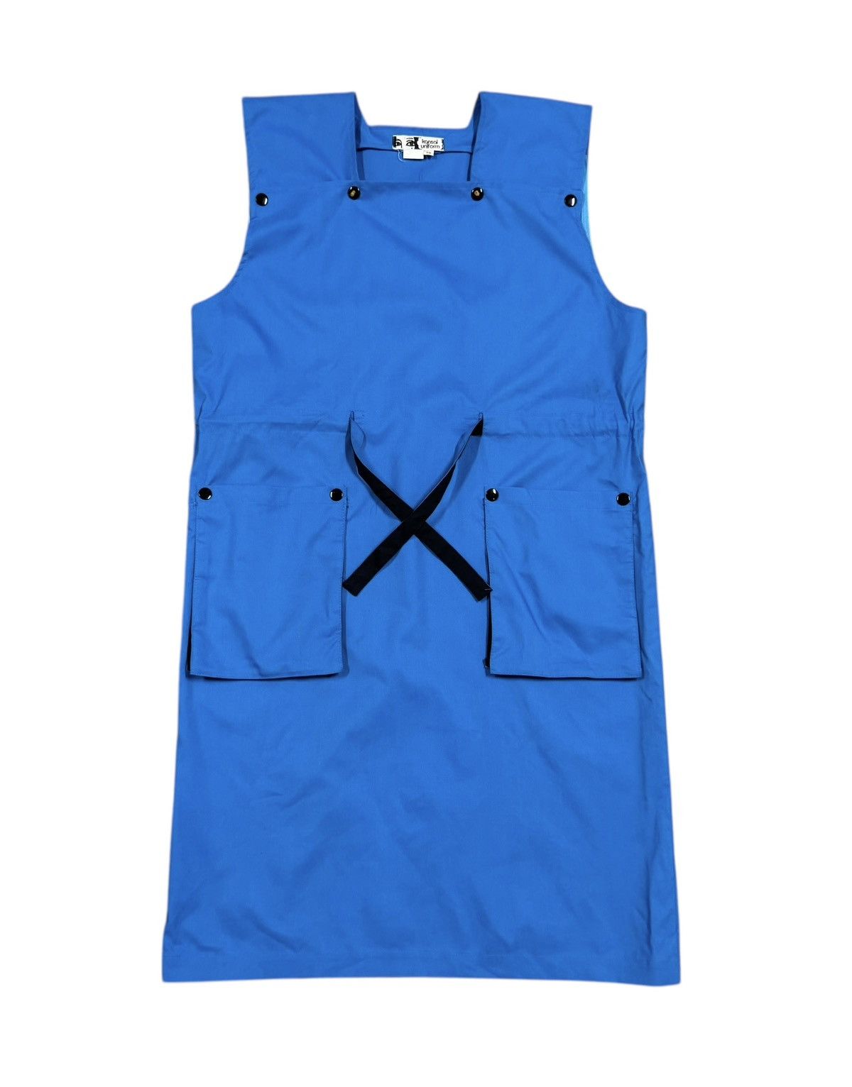 Kansai Yamamoto Vtg🔥Kansai Uniform Apron Dress Patch Pocket Jacket Size M / US 6-8 / IT 42-44 - 1 Thumbnail
