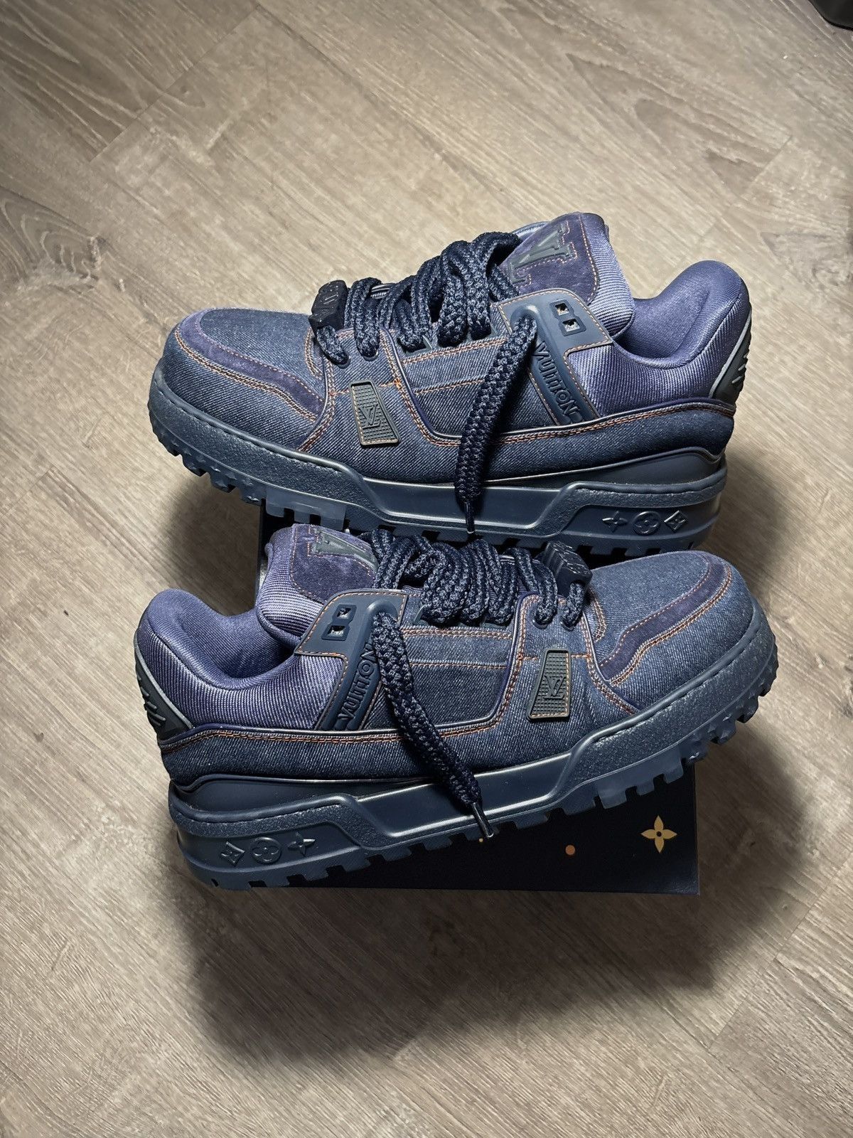 Louis Vuitton Denim Skate Trainer Size US 11 / EU 44 - 3 Thumbnail
