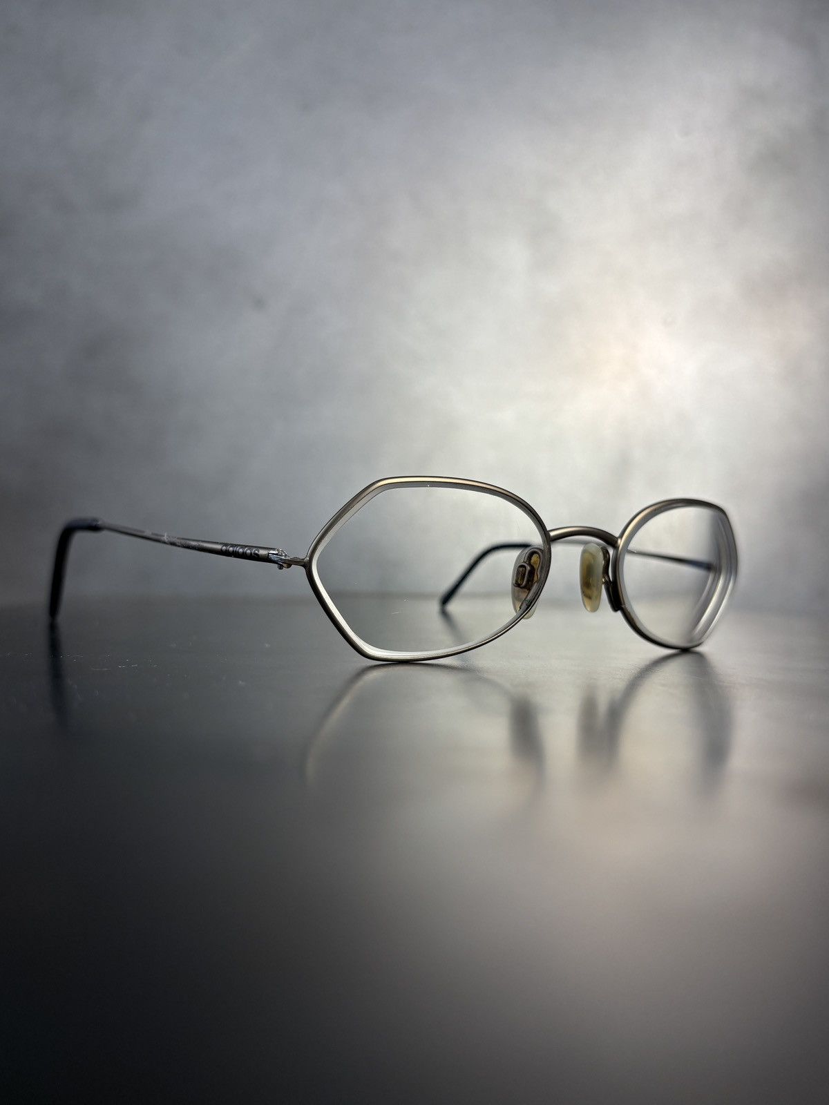 Adidas × Vintage Vintage Adidas Eyeglasses Frames Austria Masters Angular Hex Size ONE SIZE - 3 Thumbnail