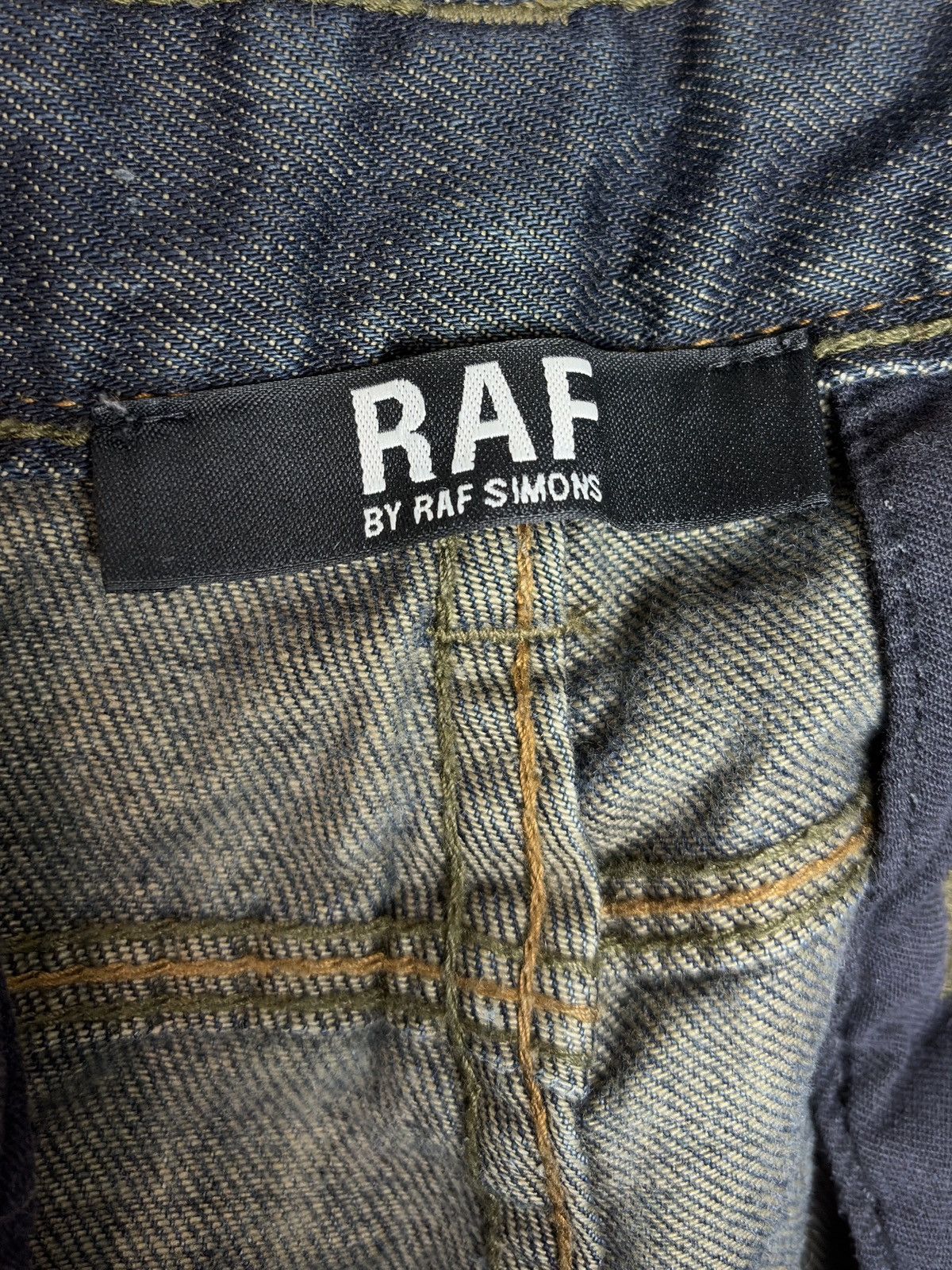 Raf Simons Raf By Raf Simons Faded Indigo Denim Jeans Distressed Size US 32 / EU 48 - 9 Thumbnail