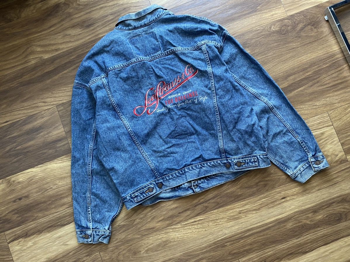 Levi's × Vintage Vintage Levi’s Denim Jacket Made In USA,90’s Size US XL / EU 56 / 4 - 2 Thumbnail