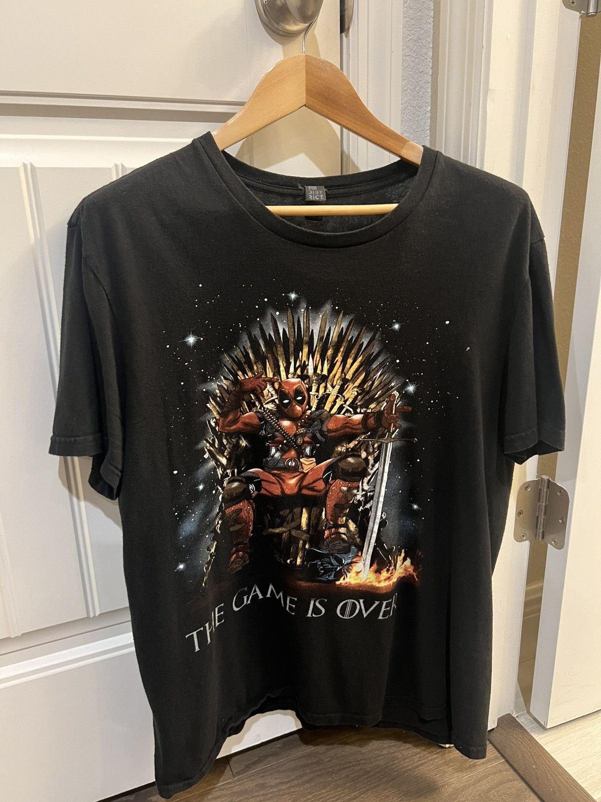 Marvel Comics Deadpool “The Game Is Over” Game of Thrones Parody T-Shirt Size US L / EU 52-54 / 3 - 2 Thumbnail