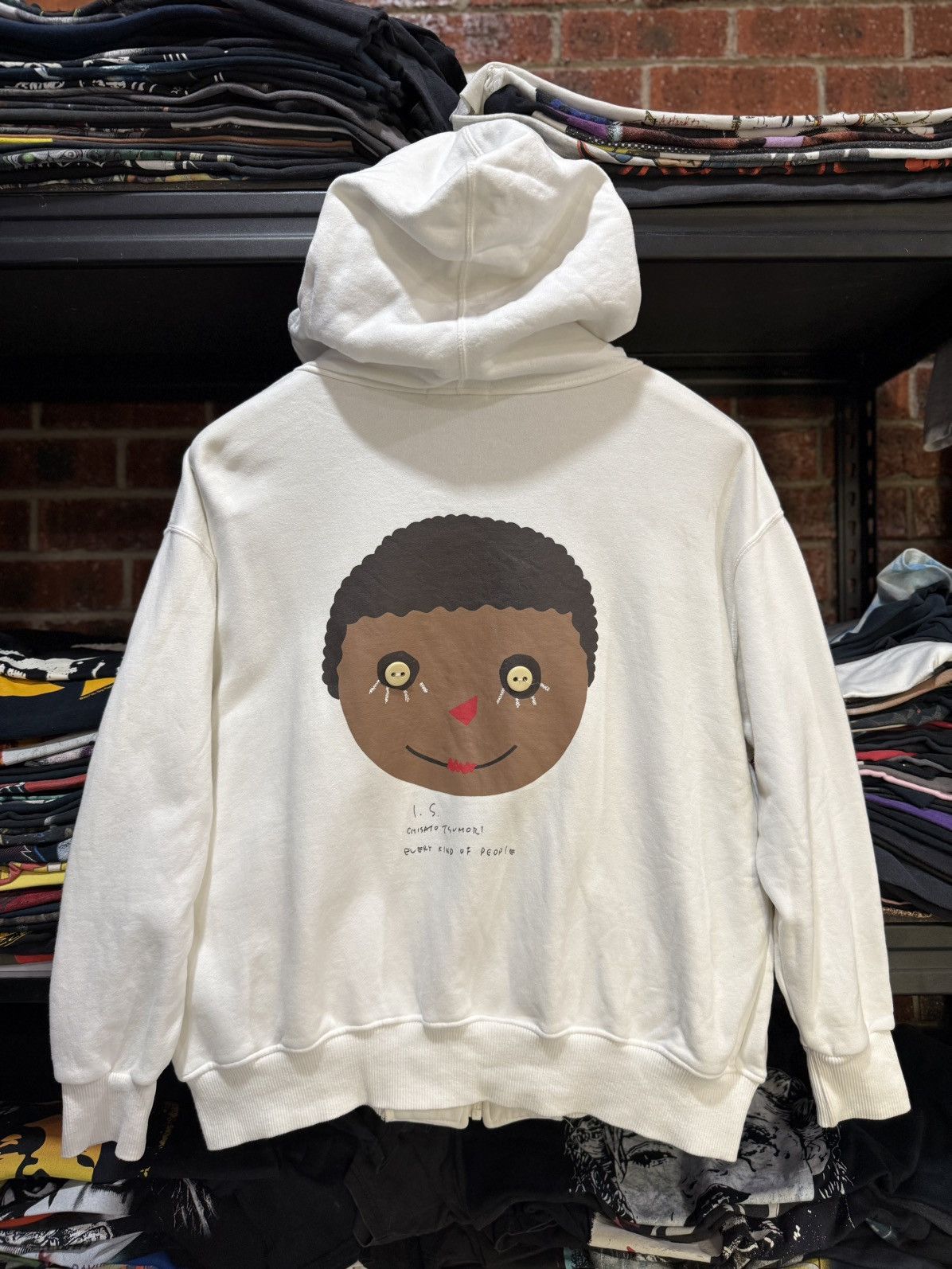 Issey Miyake Vintage 90s IS Tsumori Chisato Every Kind Of People Hoodie Size US M / EU 48-50 / 2 - 1 Thumbnail