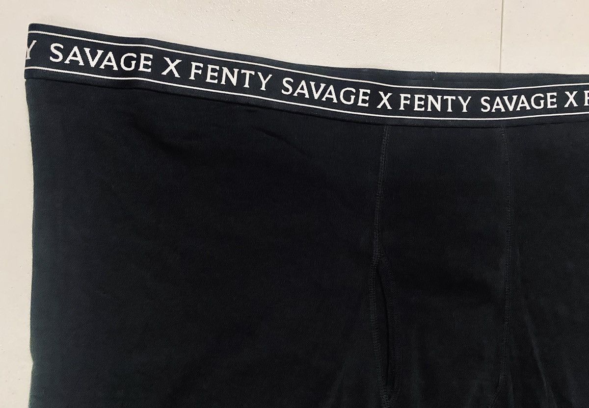 Fenty Savage X Fenty Black Cotton Classic Boxer Brief 3 Pack XXXXL Size 46 - 5 Thumbnail