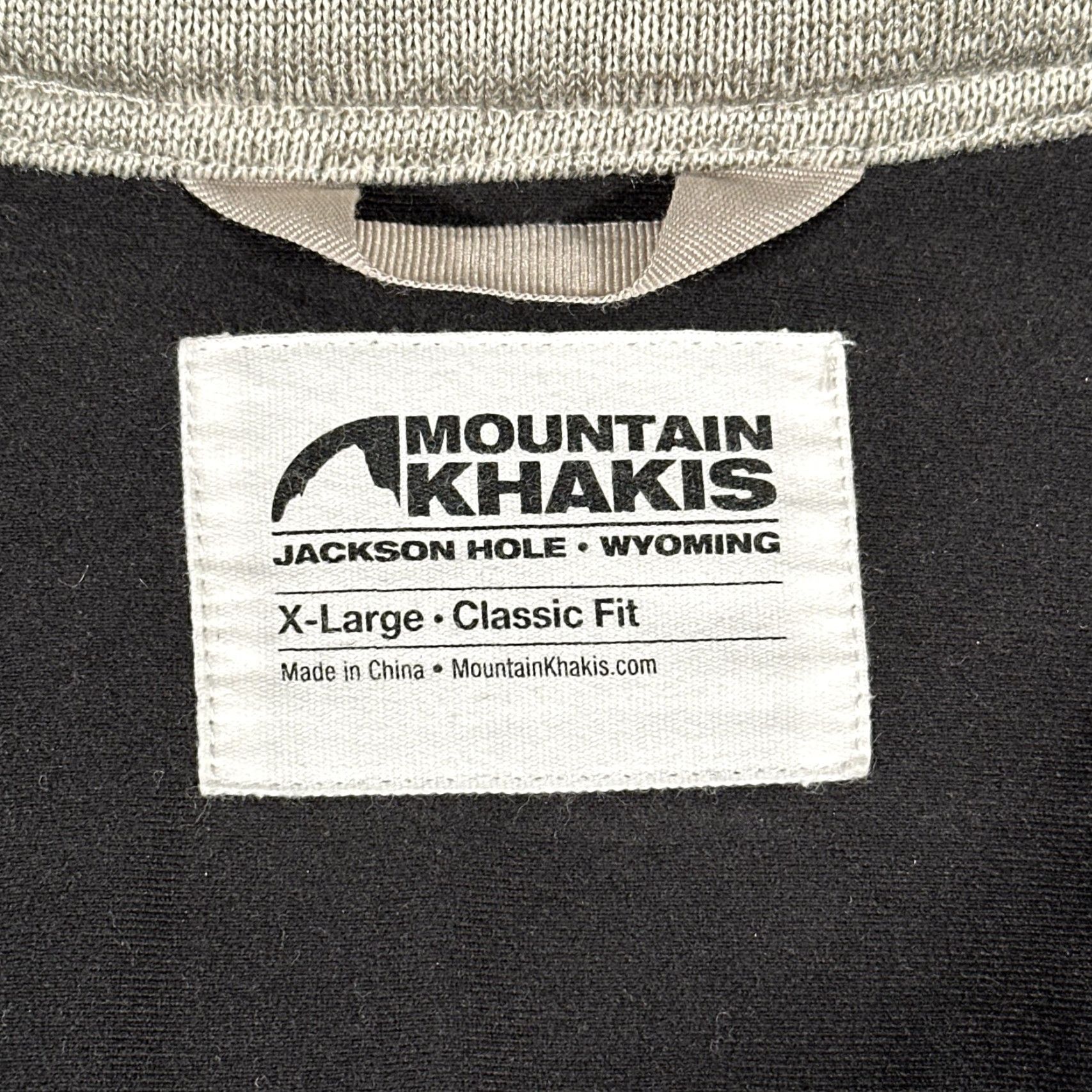 Mountain Khakis VINTAGE Mountain Khakis Vest Mens XL Gray Old Faithful Fleece Classic Fit Size US XL / EU 56 / 4 - 2 Thumbnail