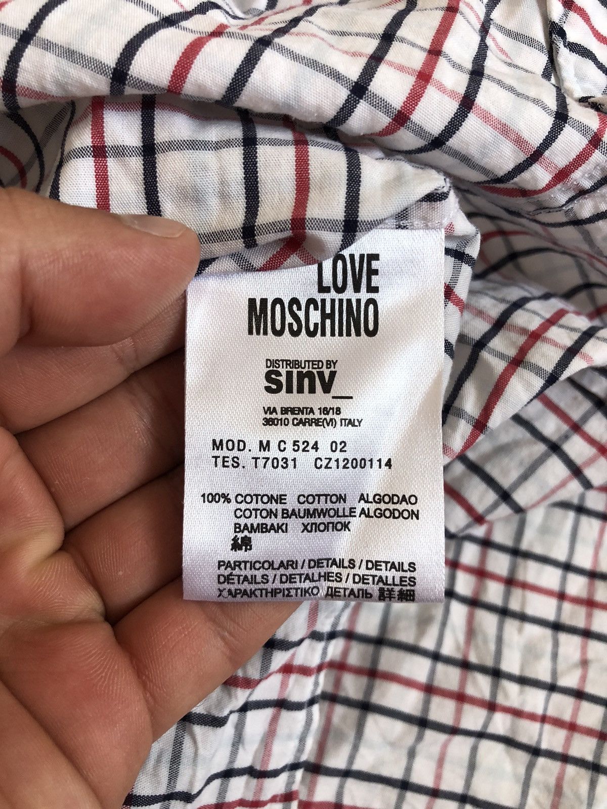 Moschino Love Moschino Pocket Casual Shirt Size US S / EU 44-46 / 1 - 6 Thumbnail
