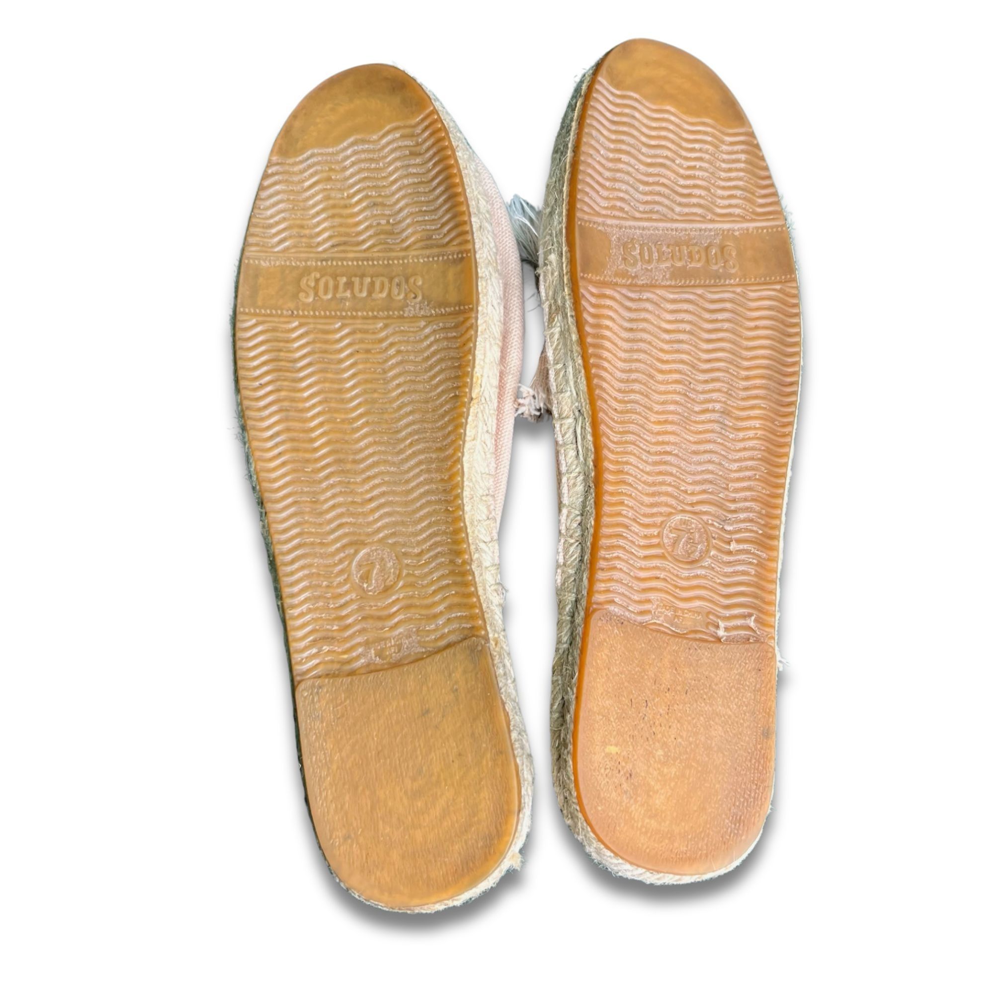 Soludos Soludos Peony Pink Suede Tassel Espadrille Mules Size 7.5 Size US 7.5 / IT 37.5 - 3 Thumbnail