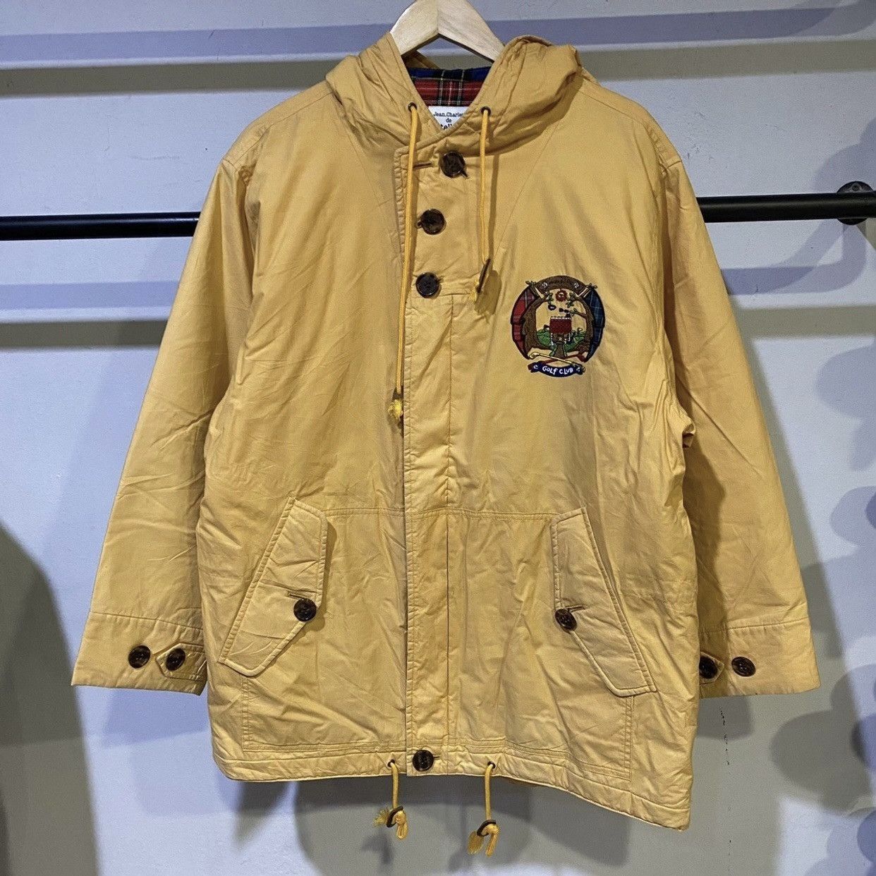 Japanese Brand × Jean Charles De Castelbajac × Vintage Vintage Jean Charles de Castelbajac Hamshire Golf Club Parka Size US M / EU 48-50 / 2 - 2 Thumbnail