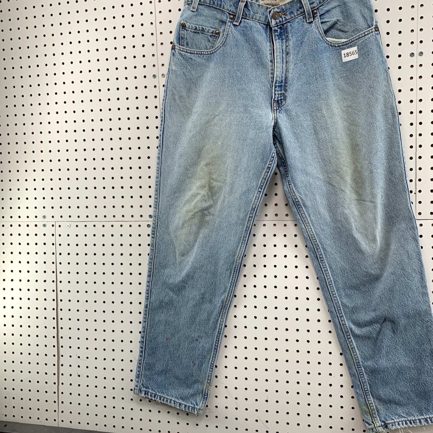 Levi's VINTAGE Levi's 545 Blue Denim Jeans Relaxed Fit Mens 33x29 Tapered Brown Tab Size US 33 - 7 Thumbnail
