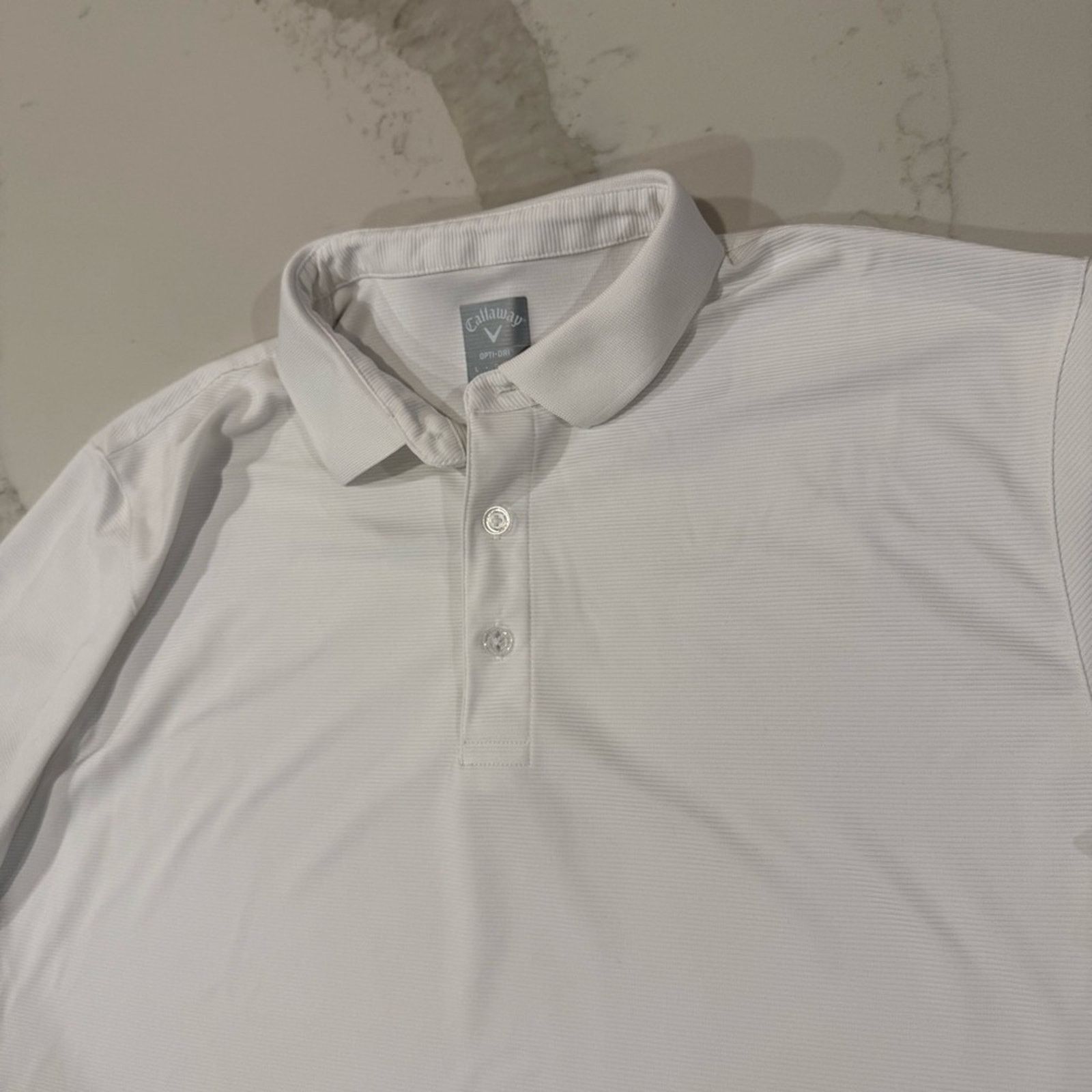 Callaway Callaway OptiDri Textured Athletic Golf Polo Mens Large Size US L / EU 52-54 / 3 - 2 Thumbnail