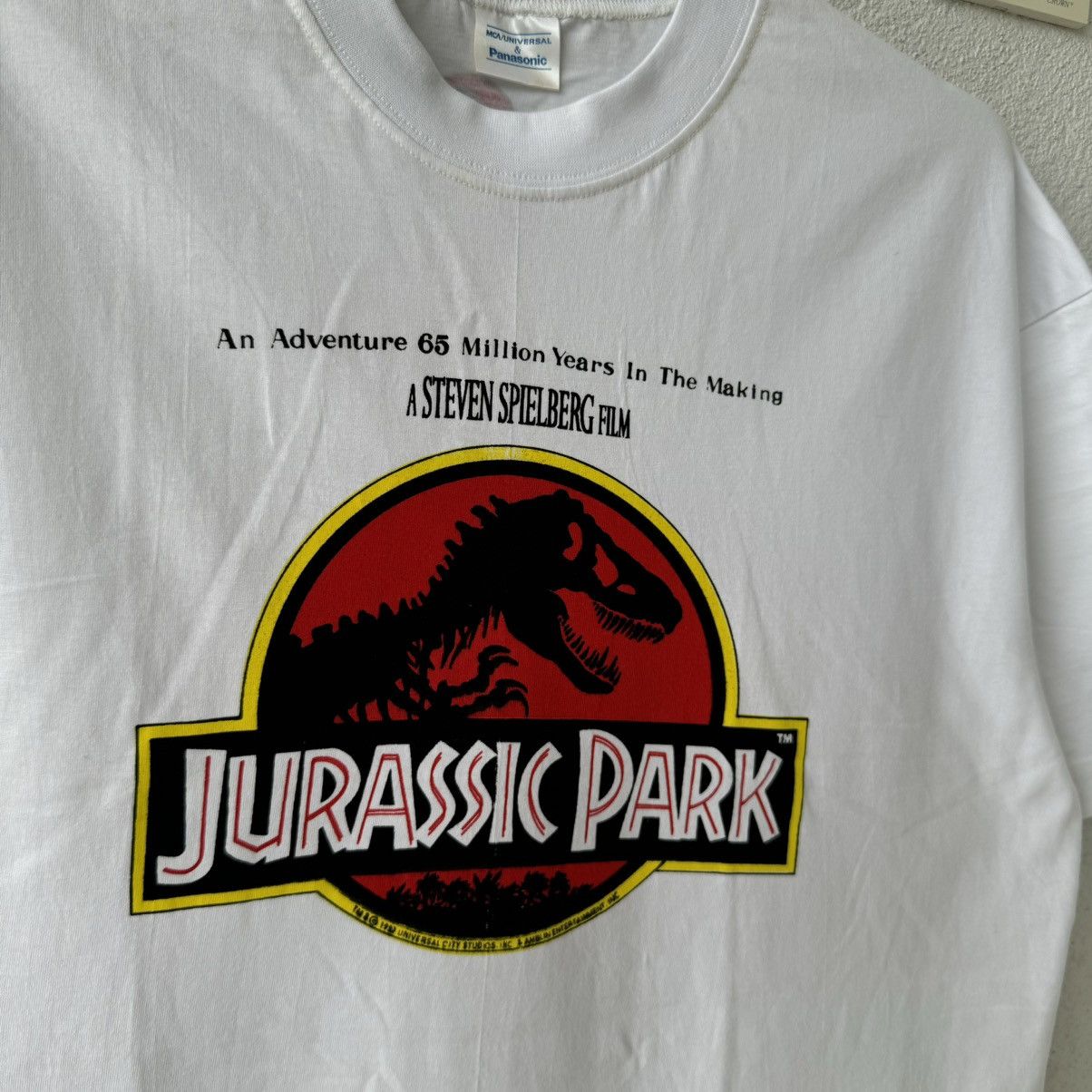 Vintage vintage JURASSIC PARK 1992 1993 t shirt.. movie tees.. Size US L / EU 52-54 / 3 - 4 Thumbnail