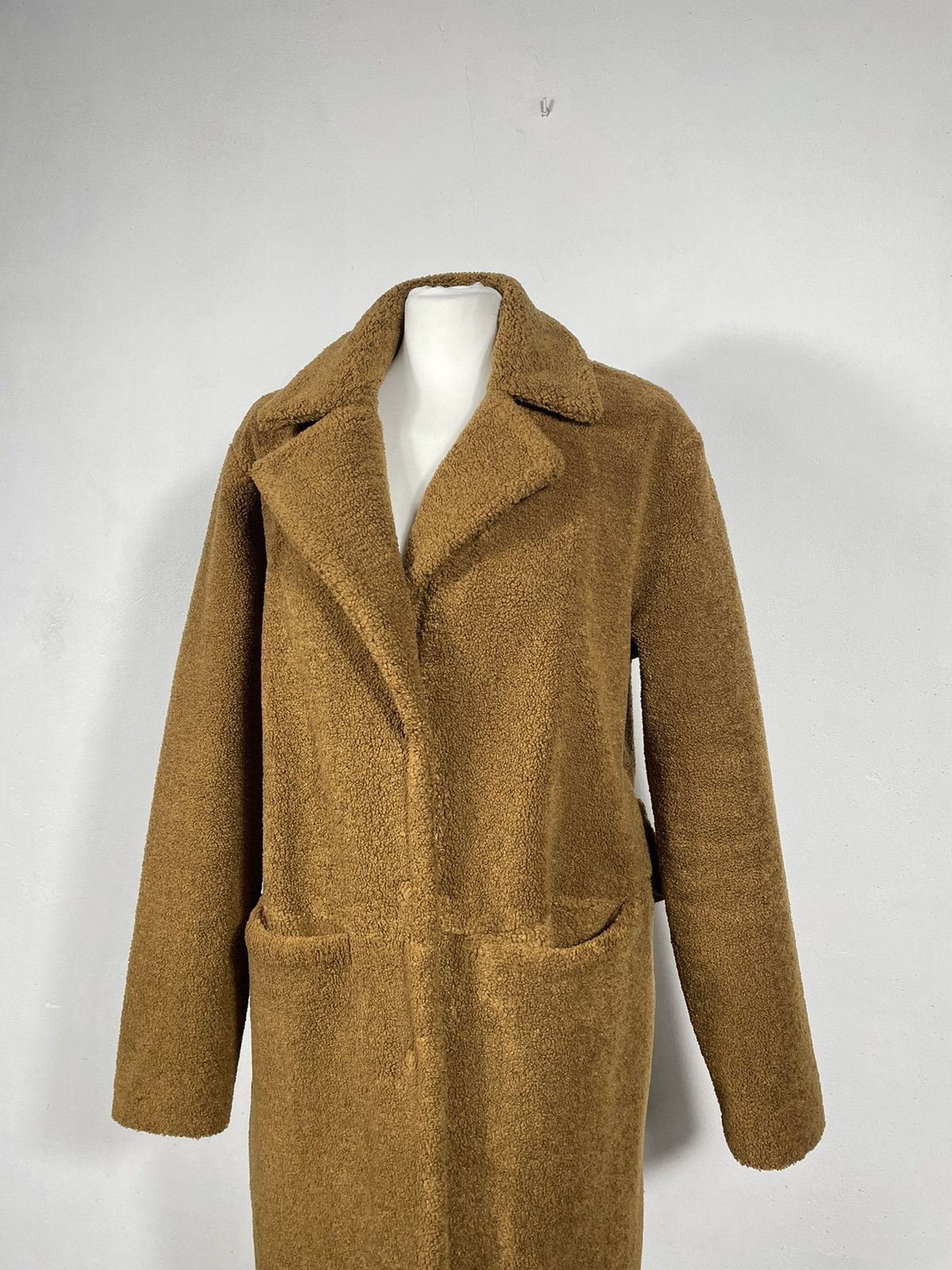 Designer × Max Mara Max Mara Thick Wool Heavy Coat Teddy Bear Oversize Size M / US 6-8 / IT 42-44 - 4 Thumbnail