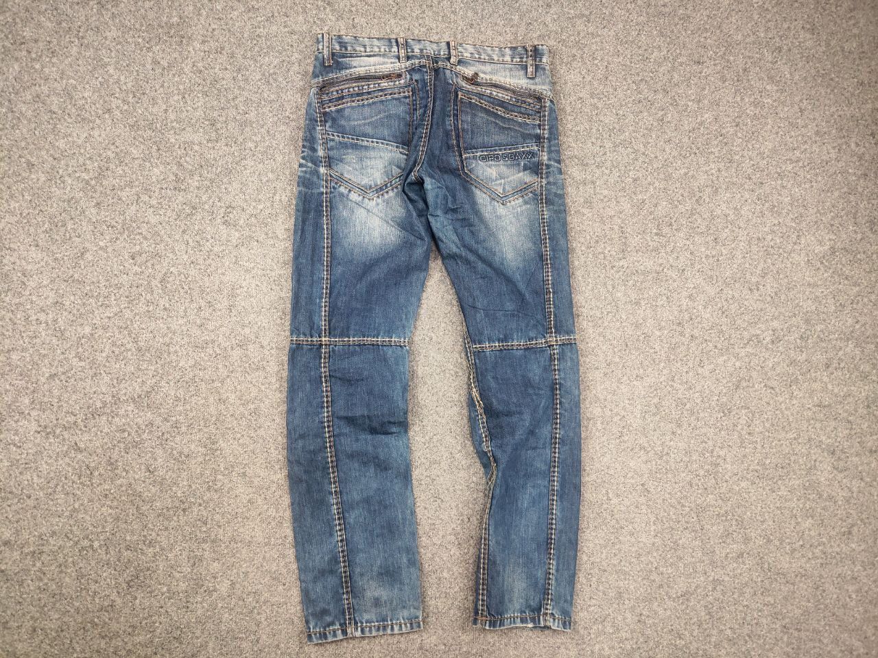 Japanese Brand Vintage Cipo Baxx Japan Y2k Style if six was nine Zip Jeans Size US 32 / EU 48 - 9 Thumbnail