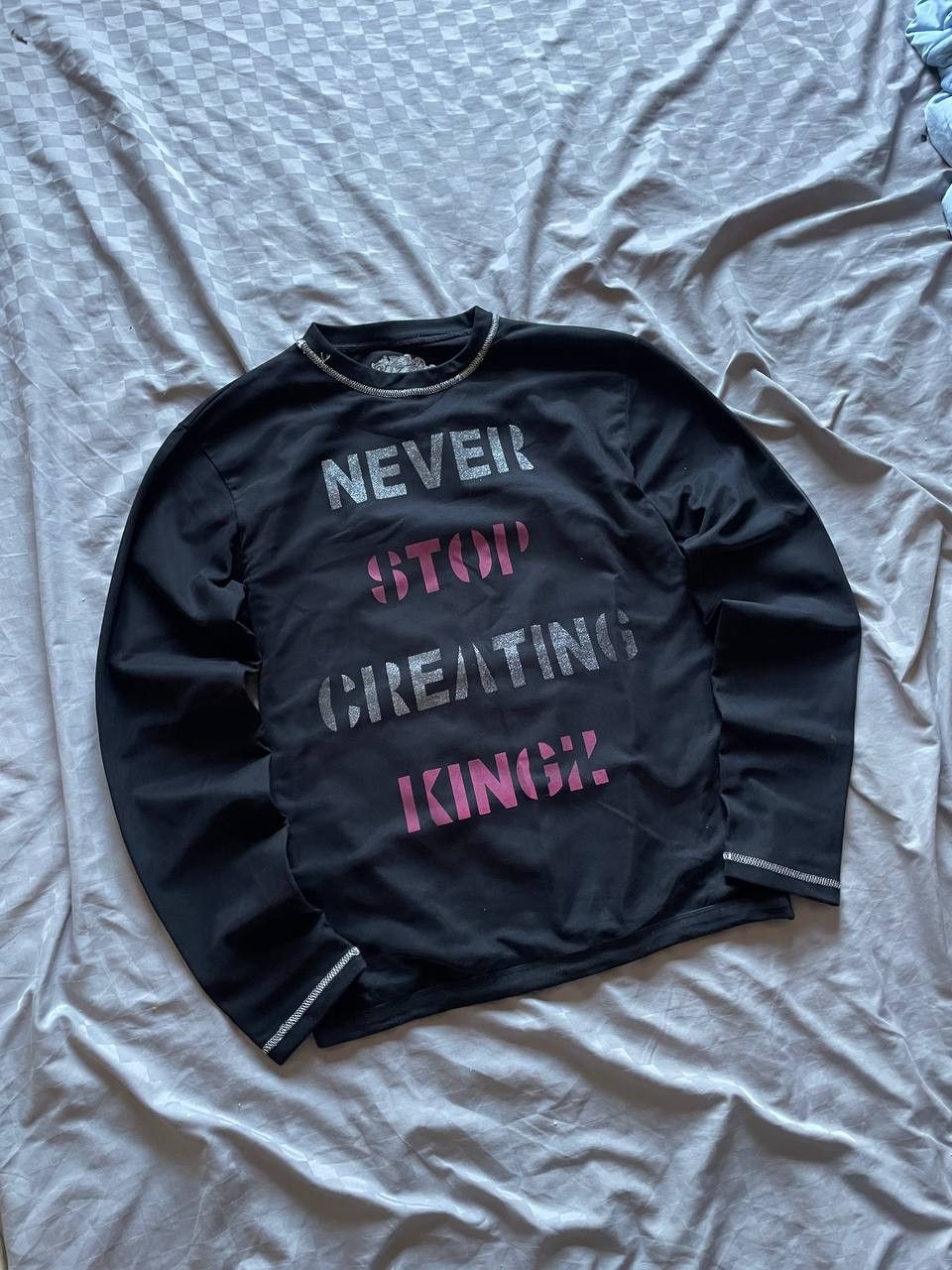 Designer 🔥Offers🔥Vintage Y2K Longsleeve Tee Girl Sex japan Rare Size US L / EU 52-54 / 3 - 3 Thumbnail
