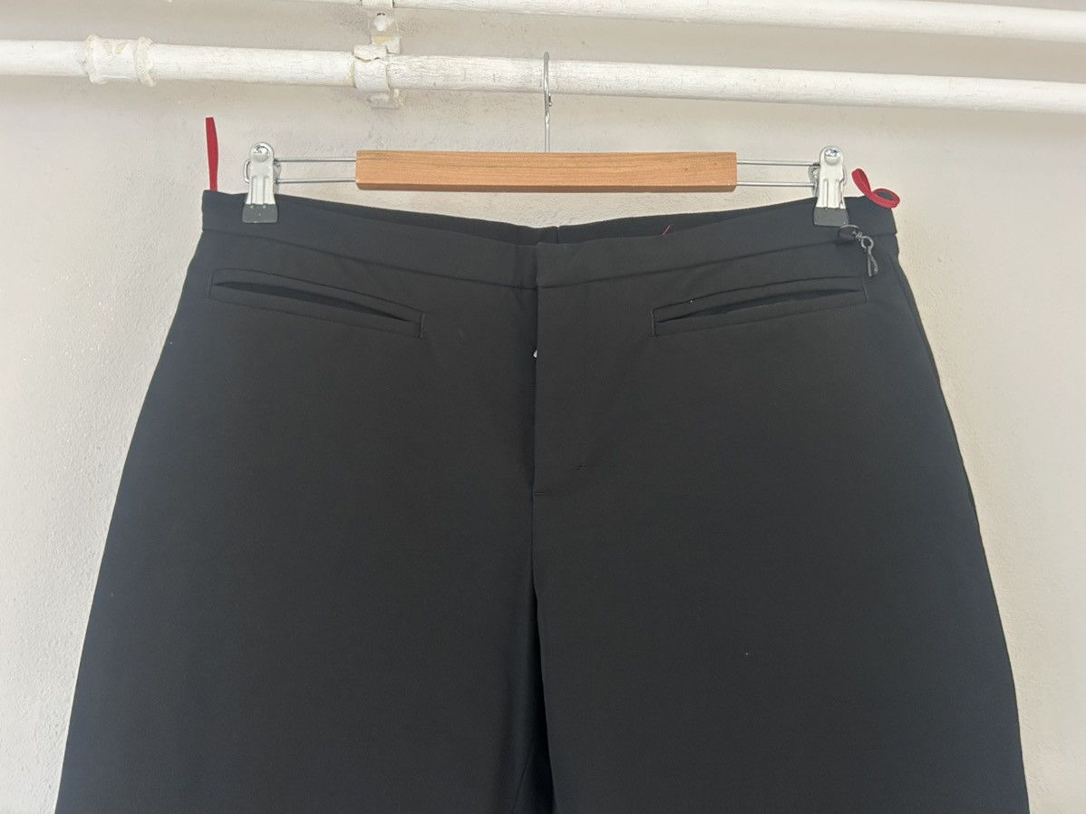 Prada Black Flared Tailored Trousers
