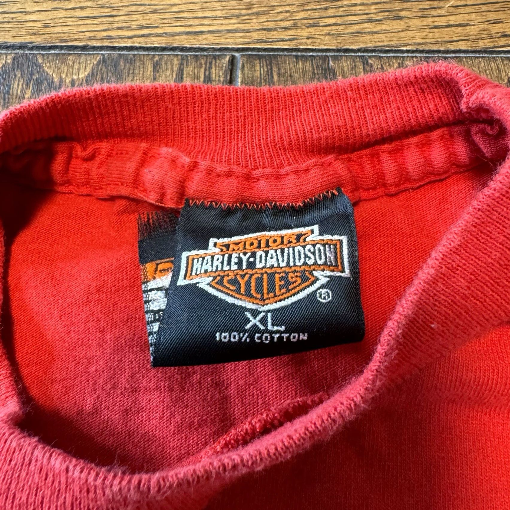 Harley Davidson VINTAGE Harley-Davidson T-Shirt Helsinki Finland Graphic Print Crew Neck Black XL Men 90s Single Stitch Size US XL / EU 56 / 4 - 6 Thumbnail