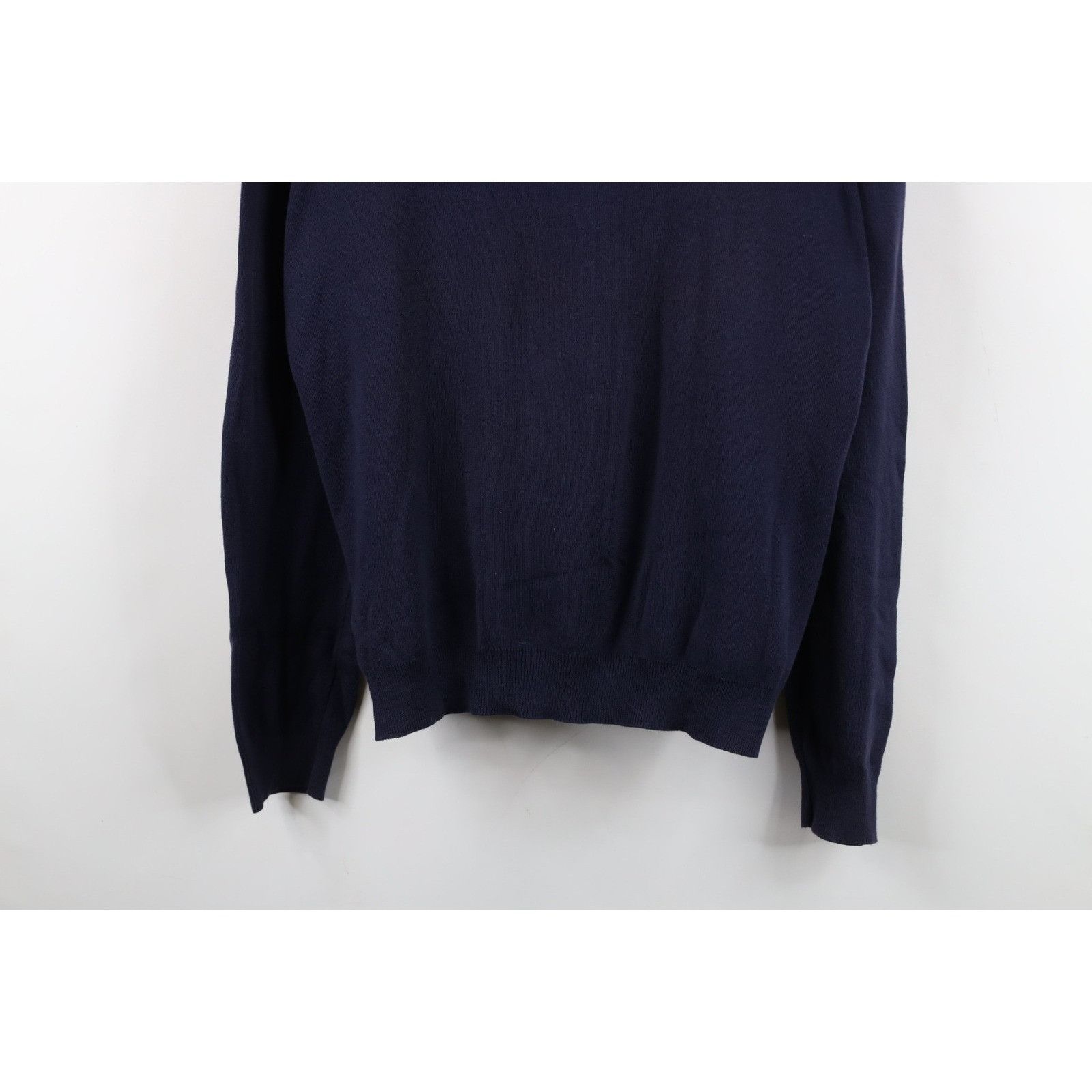 Polo Ralph Lauren Vintage 90s Ralph Lauren Faded Pima Cotton Knit Sweater Size US L / EU 52-54 / 3 - 3 Thumbnail