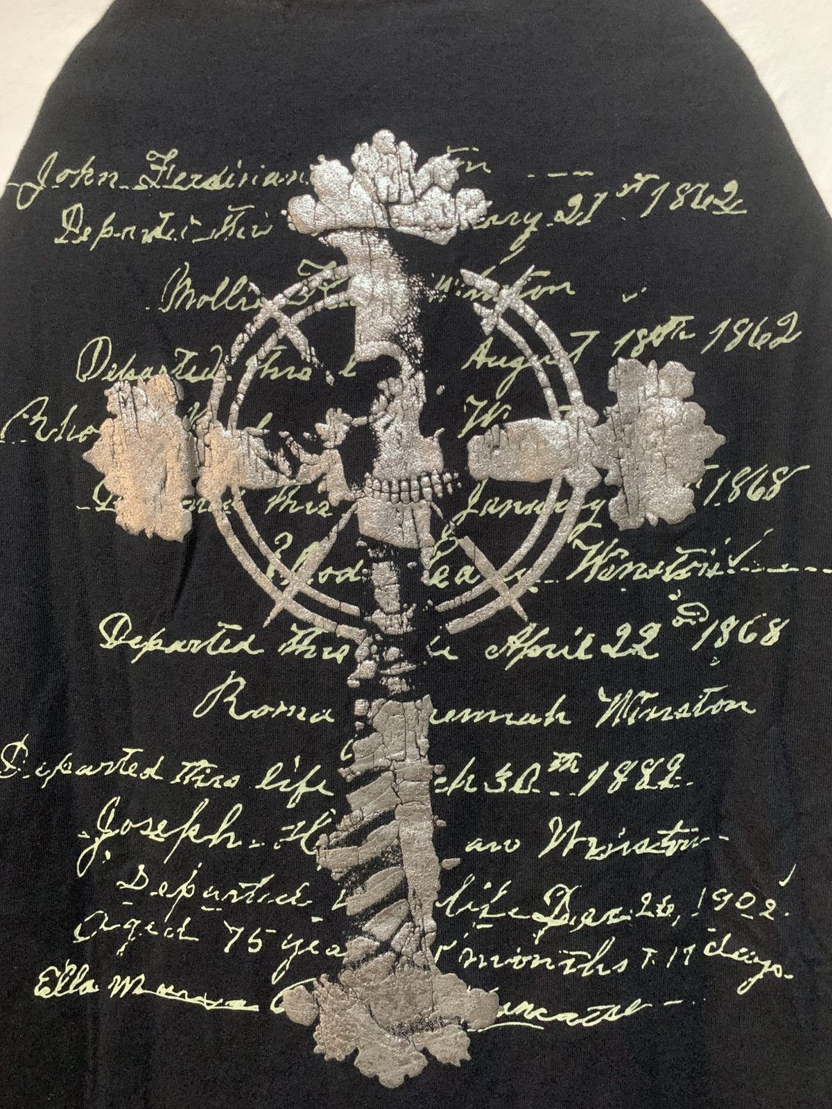 If Six Was Nine Armee Francaise Skull Poem Long Sleeve Tee Shirt Size US M / EU 48-50 / 2 - 11 Thumbnail