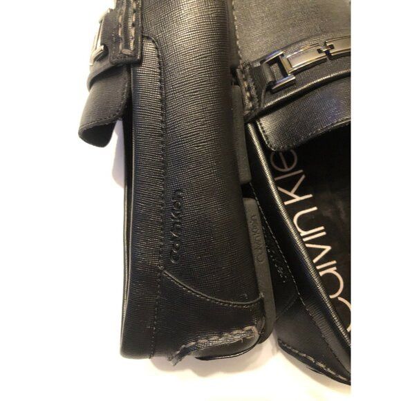 Calvin Klein Calvin klein men's new leather slip on loafers size: 11.5 Size US 11.5 / EU 44-45 - 3 Thumbnail