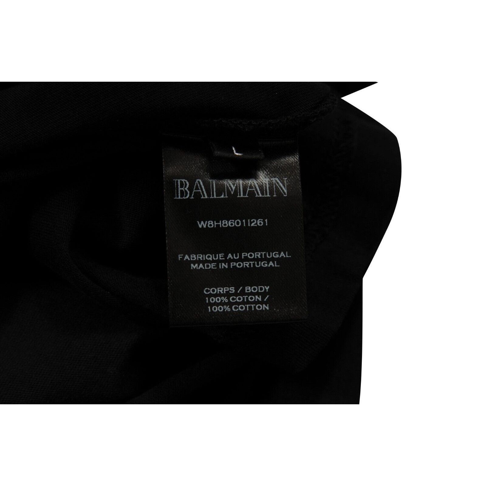 Balmain Galaxy Logo T Shirt Black Purple Blue Space Size US L / EU 52-54 / 3 - 7 Thumbnail