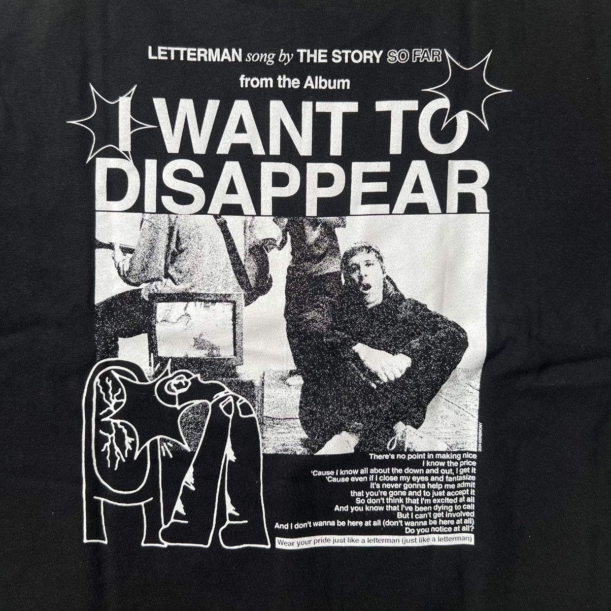 Band Tees I Want To Dissapear - The Story So Far Letterman Pop Punk Size US XL / EU 56 / 4 - 4 Thumbnail