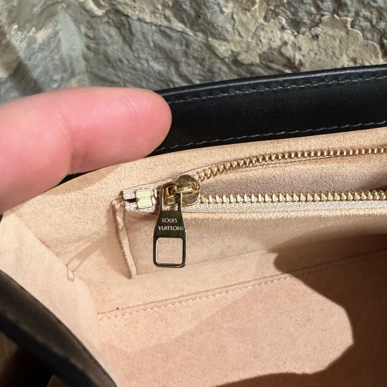 Louis Vuitton Monogram Wood Trianon PM Bag