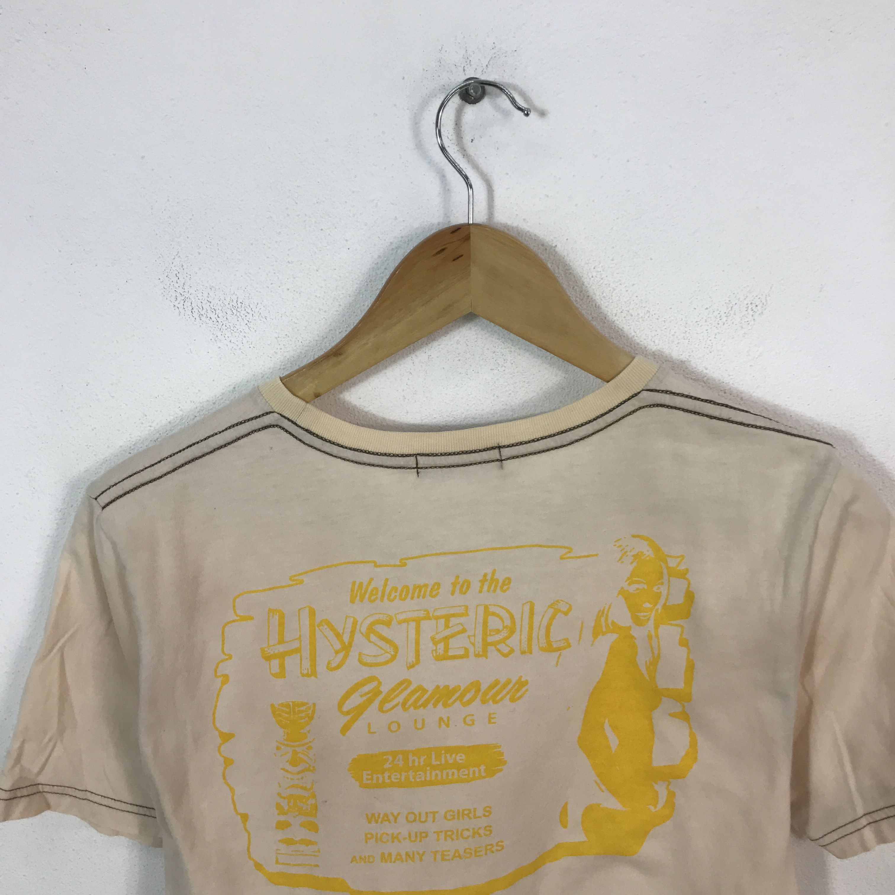 Hysteric Glamour hysteric glamour Acid wash Faded t-shirt Size US M / EU 48-50 / 2 - 4 Thumbnail