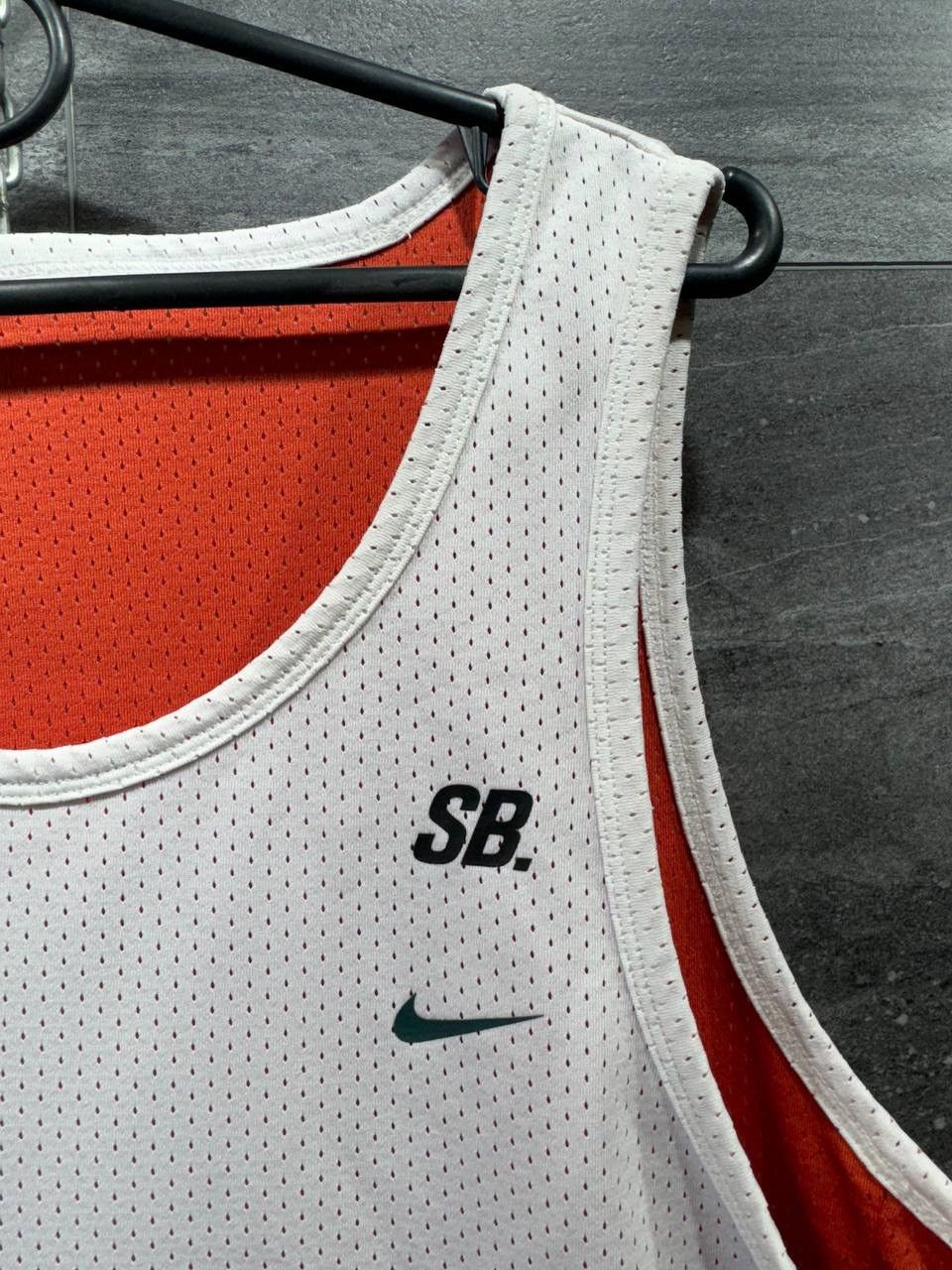 Nike Nike SB Vest Reversible Orange White T-Shirt Rare Size US M / EU 48-50 / 2 - 10 Thumbnail