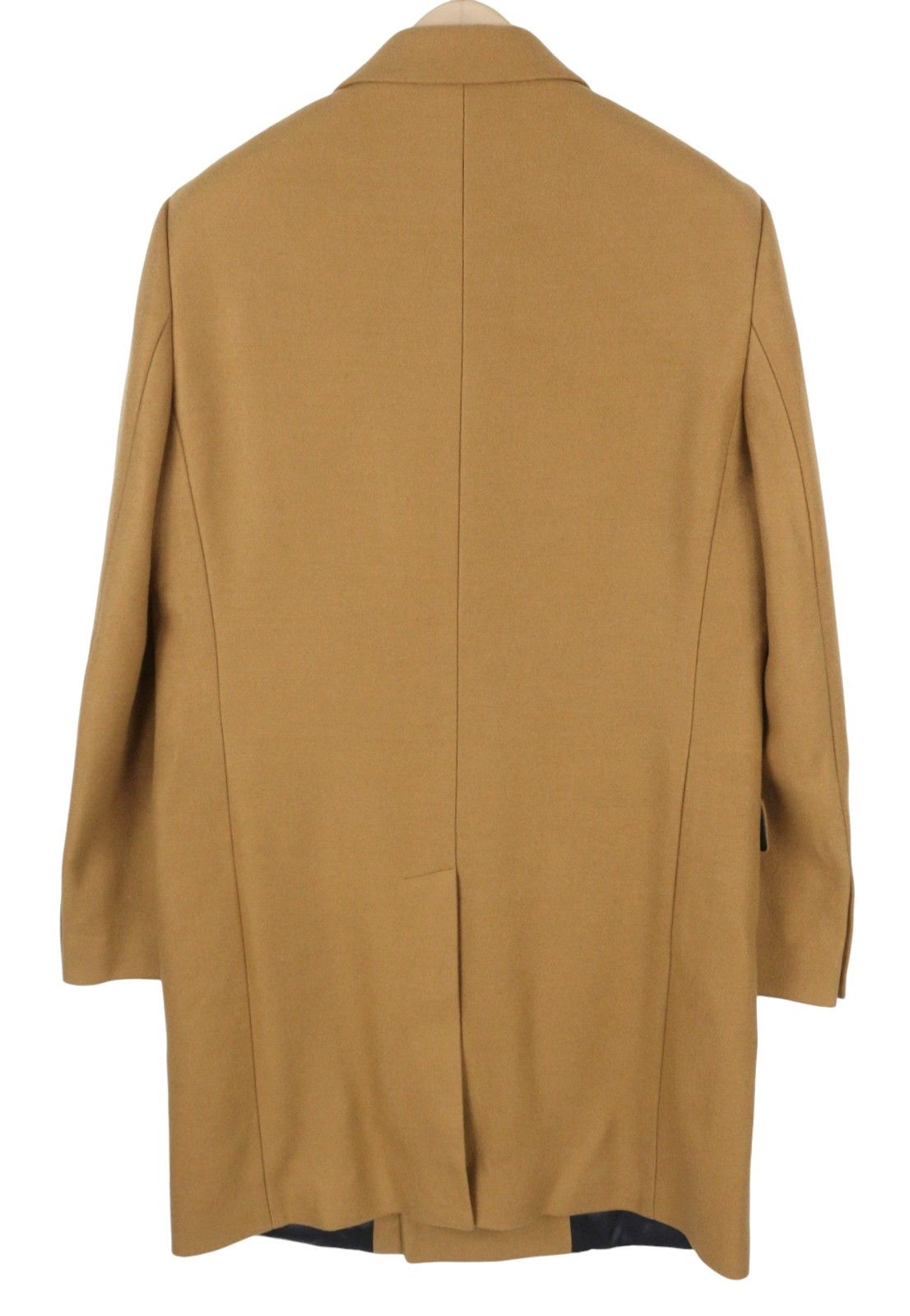Scotch & Soda M Brown Double Breasted Peak Lapel Coat 88479 Size US M / EU 48-50 / 2 - 4 Thumbnail