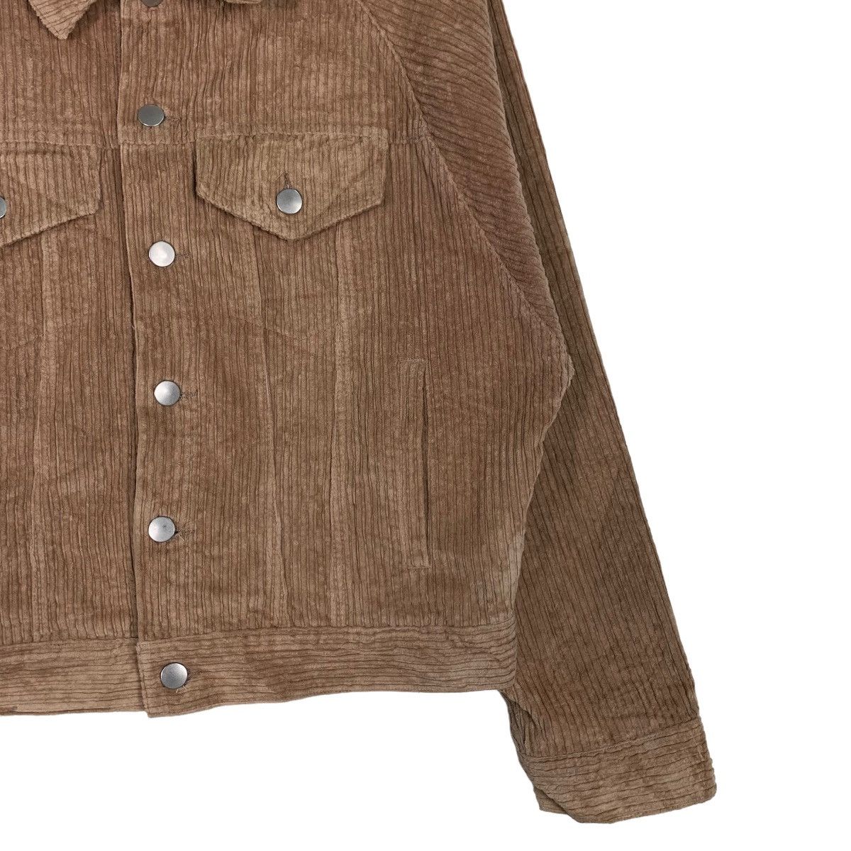 Japanese Brand ENVYM Corduroy Crop Jacket #0102-C6 Size US M / EU 48-50 / 2 - 5 Thumbnail