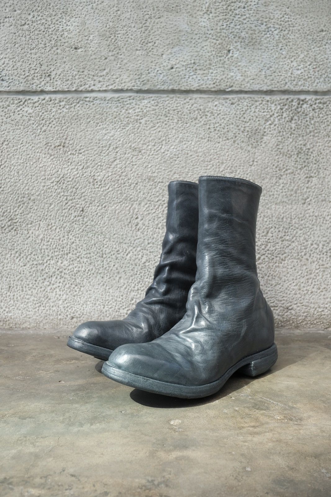 Carol Christian Poell Prosthetic Spur Biter Crimp Front Boots AM/2757SP Size US 9.5 / EU 42-43 - 2 Thumbnail