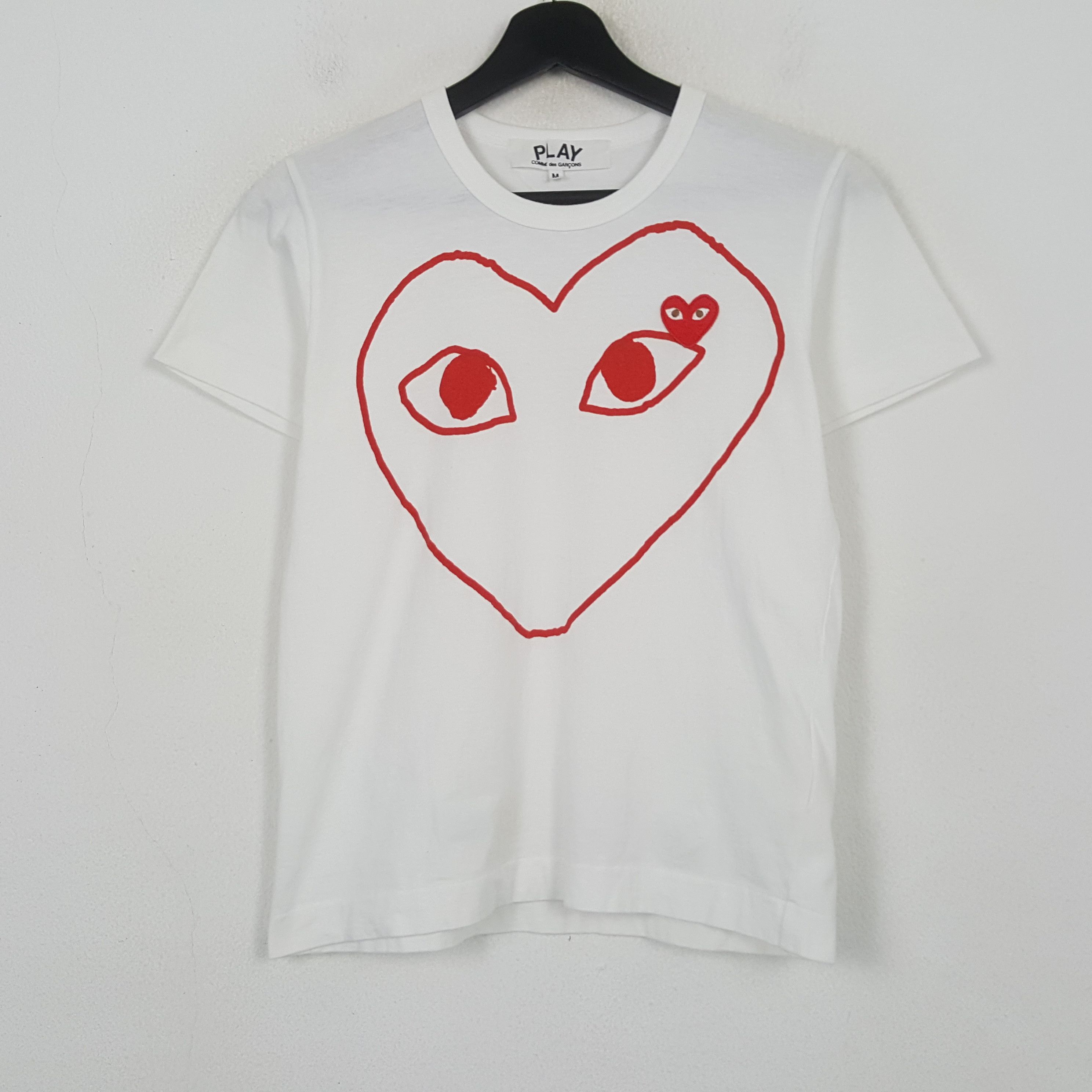 Comme des Garcons Play Comme Des Garcons Japanese Brand Tshirt RR30 Size US S / EU 44-46 / 1 - 1 Thumbnail