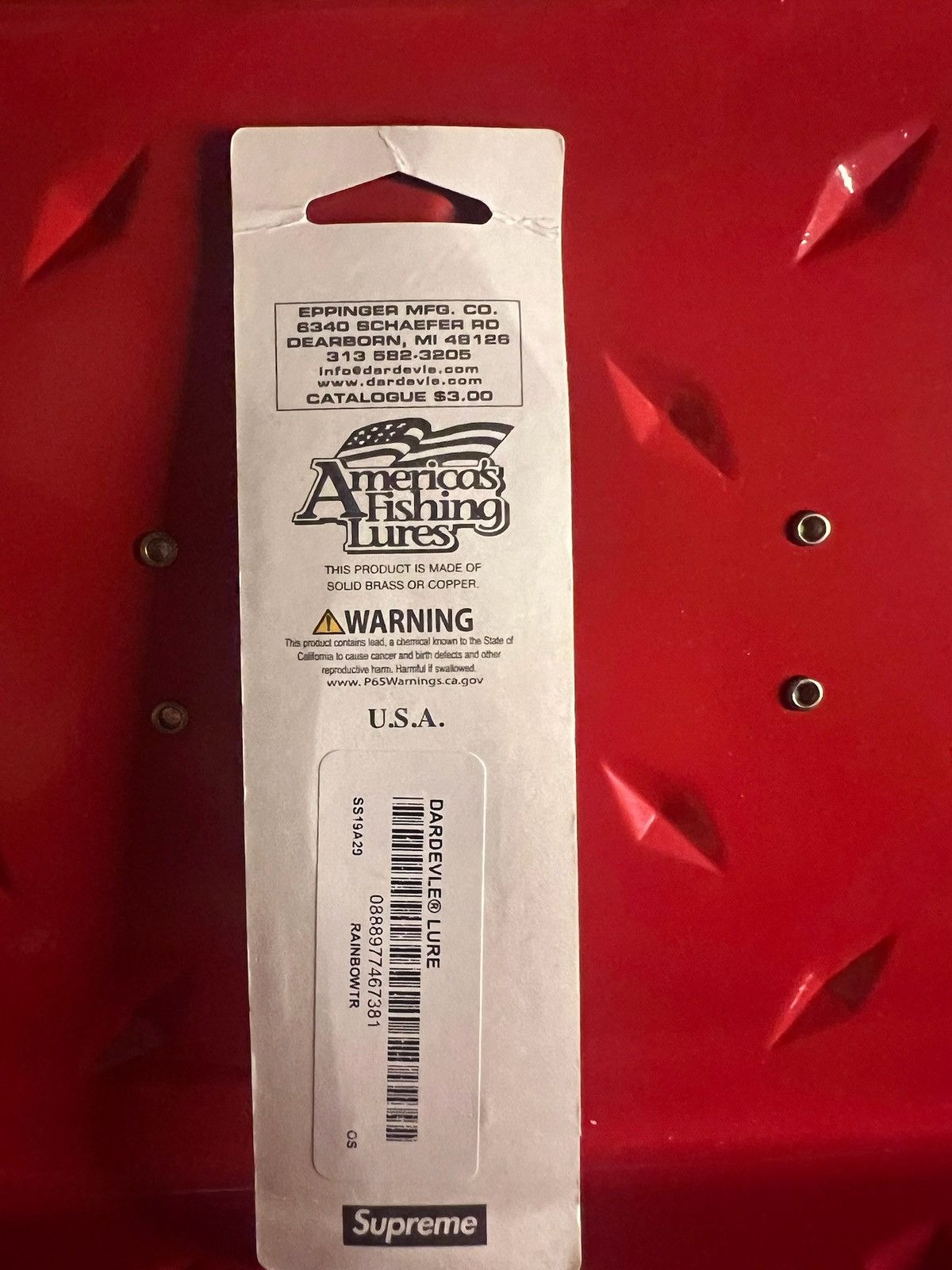 Supreme Supreme®/Dardevle® Lure .75oz fishing lure. Size ONE SIZE - 2 Thumbnail