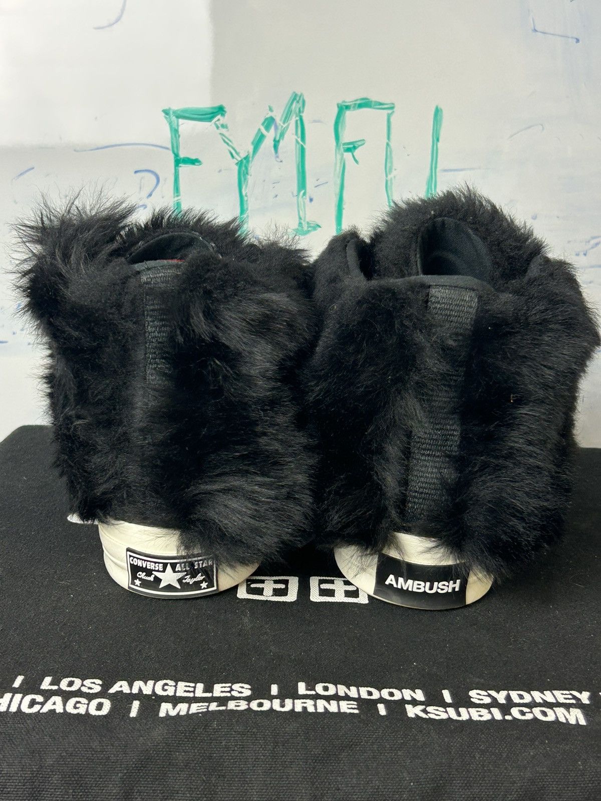 Ambush Design × Converse Converse X Ambush Fuzzy Chuck Taylors Size US 10.5 / EU 43-44 - 4 Thumbnail