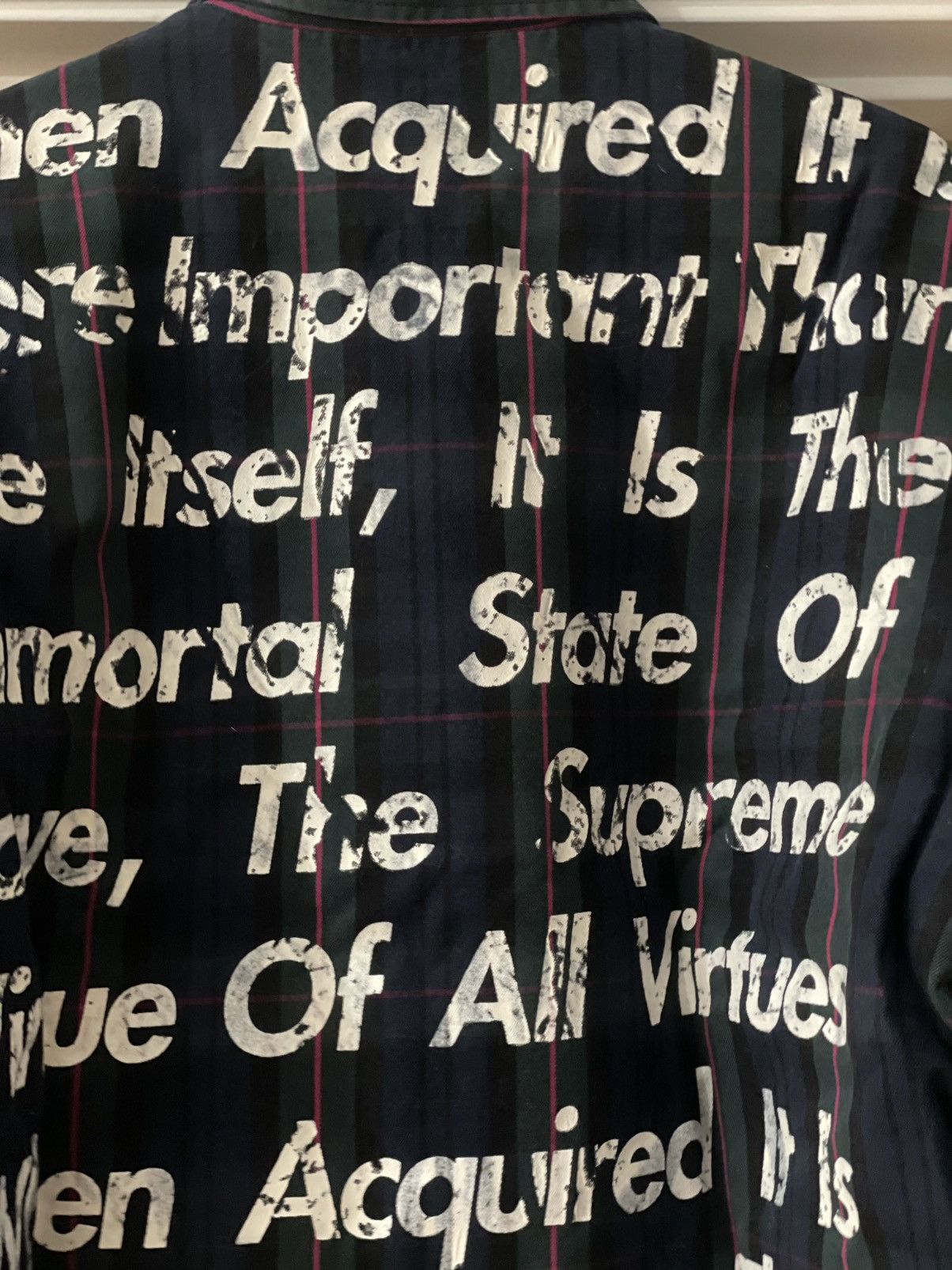 Comme des Garcons × Junya Watanabe × Supreme Supreme collab x Junya Watanabe Comme des Garçons Size US M / EU 48-50 / 2 - 3 Thumbnail