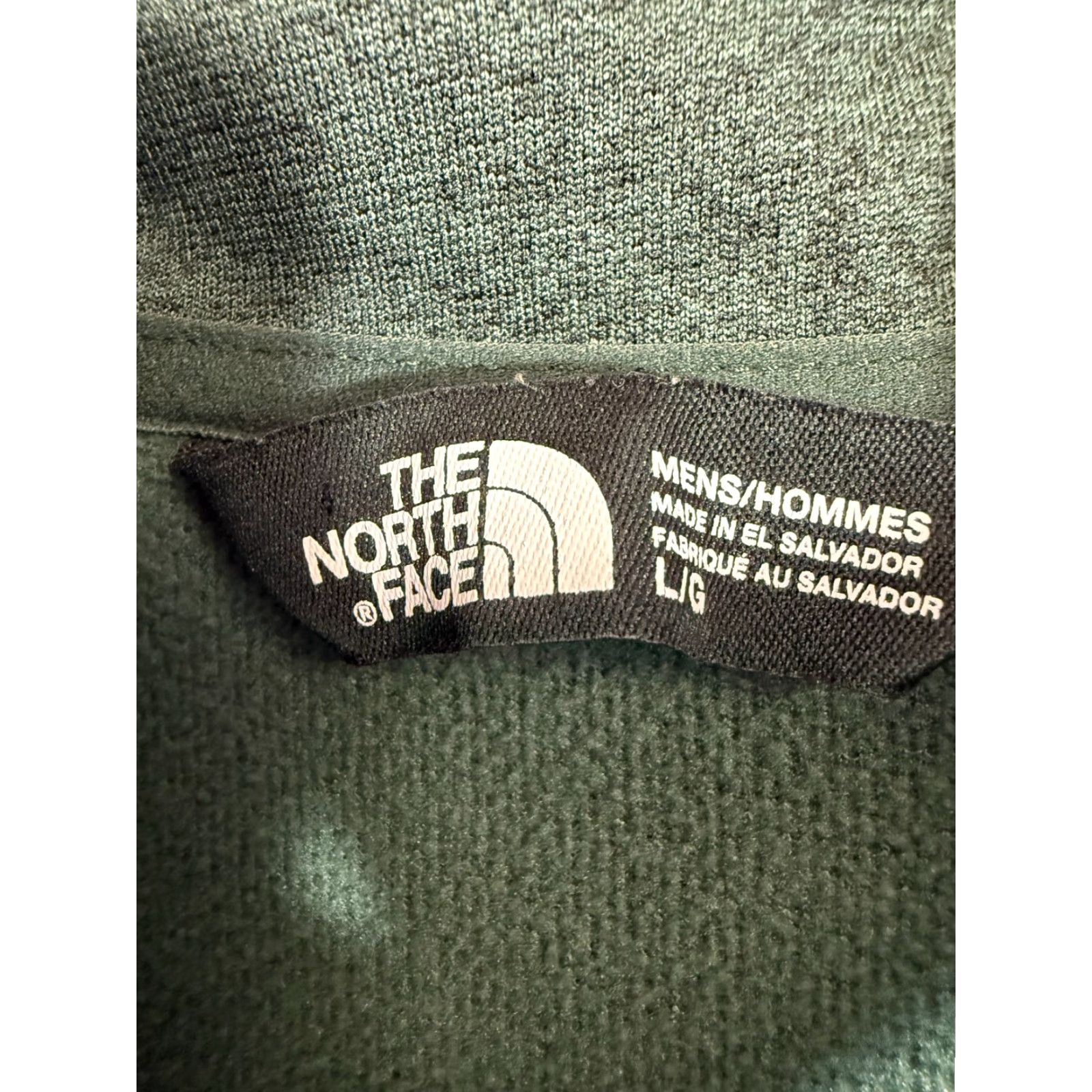 The North Face The North Face Jacket Mens L Green Fleece 1/2 Zip Pullover Stand Up Neck Size US L / EU 52-54 / 3 - 5 Thumbnail