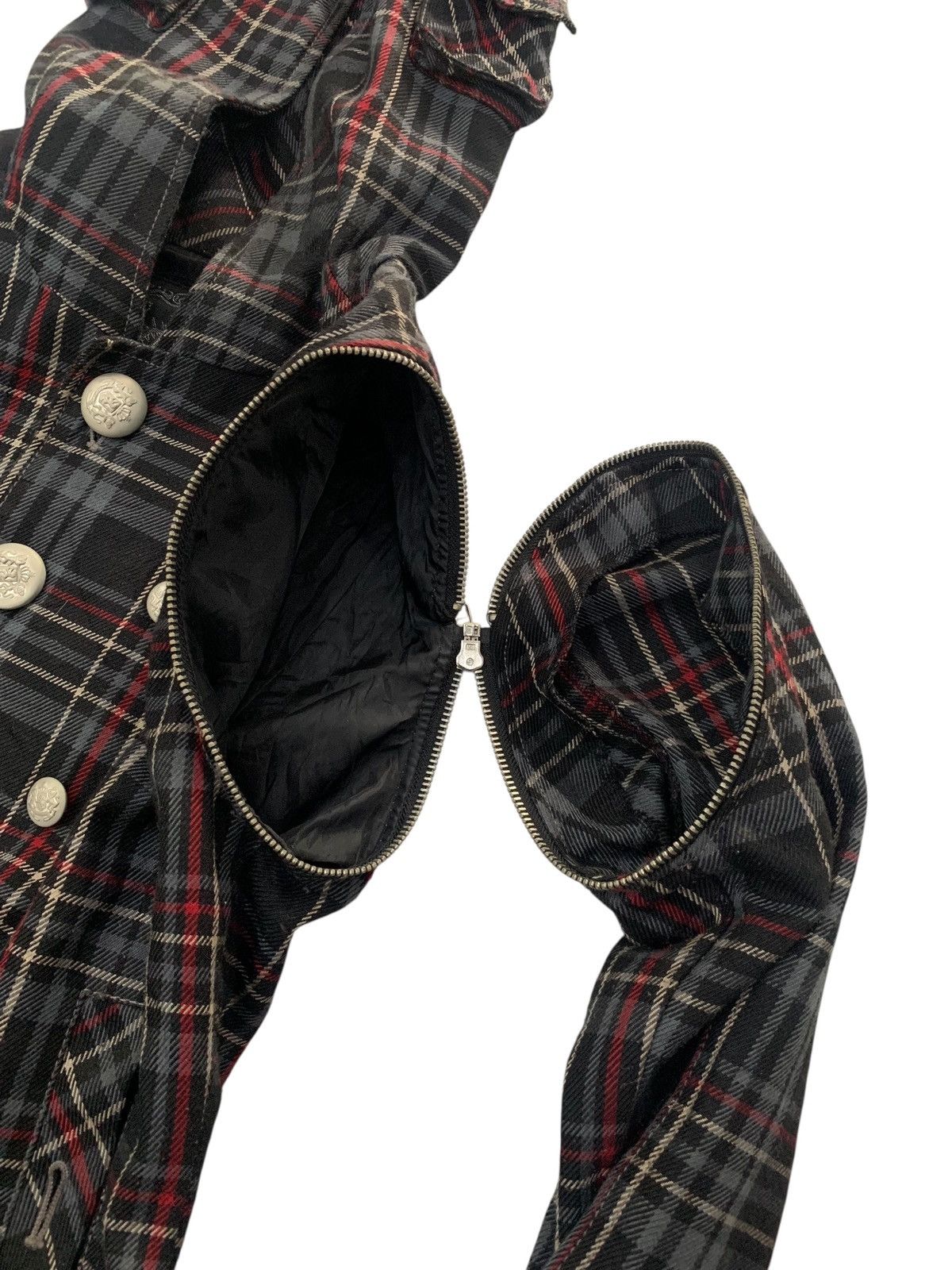 Le Grande Bleu (L.G.B.) y2k Algonquins detachable bondage punk gothic parka hoodie Size US S / EU 44-46 / 1 - 10 Thumbnail
