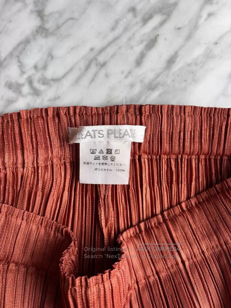 Issey Miyake Issey Miyake Brown straight-leg pants Size 25" / US 0 / IT 36 - 4 Thumbnail