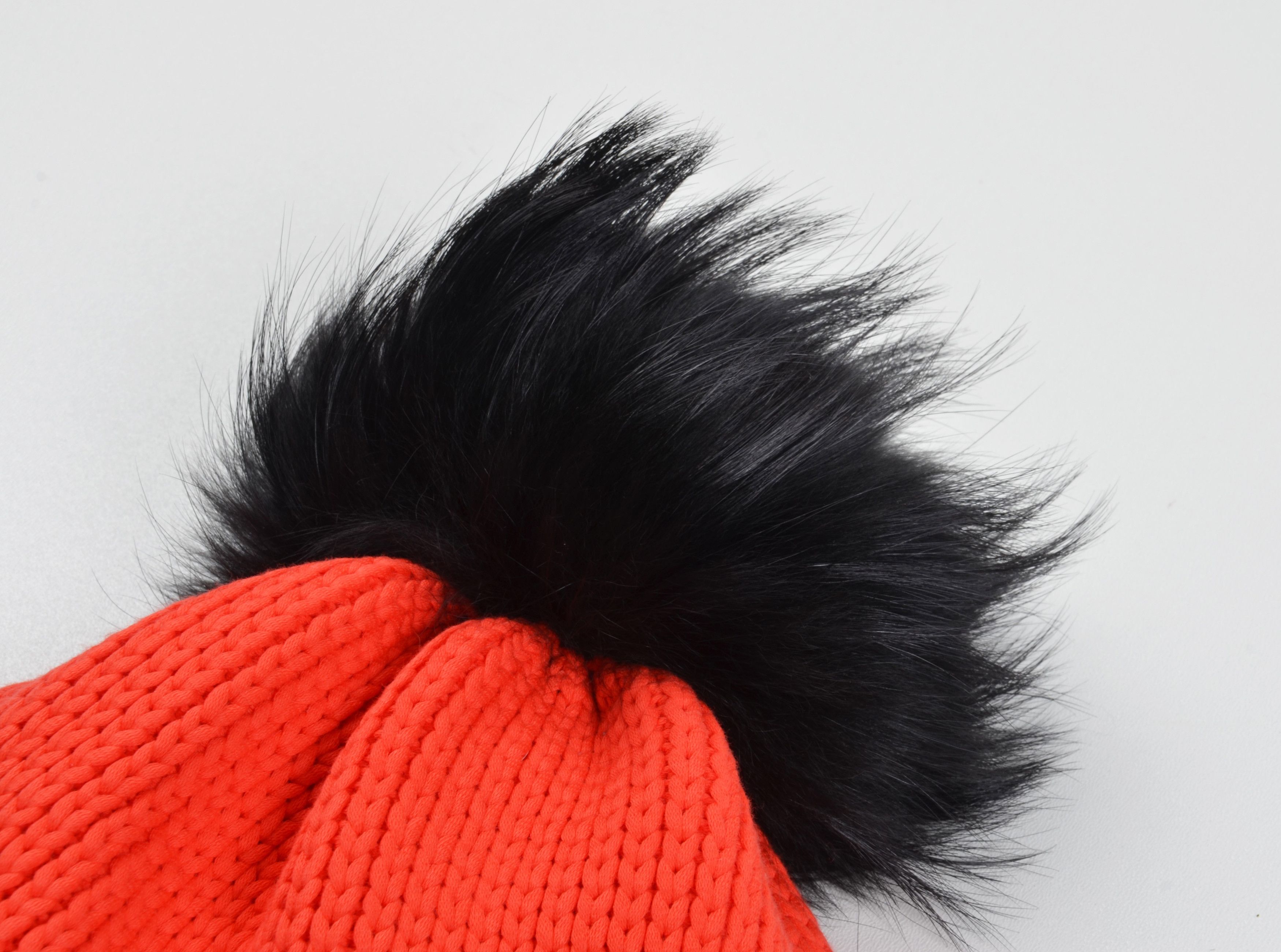Sportalm Kitzbuhel Sportalm Aris "Ski Style" Crystals Racoon Pompom Beanie Size ONE SIZE - 3 Thumbnail