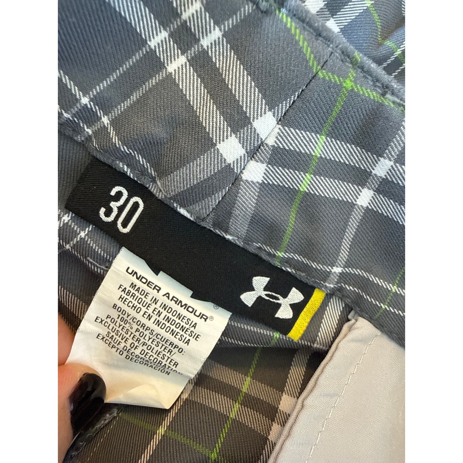 Under Armour Under Armour Men’s Golf Shorts Plaid Performance Size 30 Size US 30 / EU 46 - 16 Thumbnail