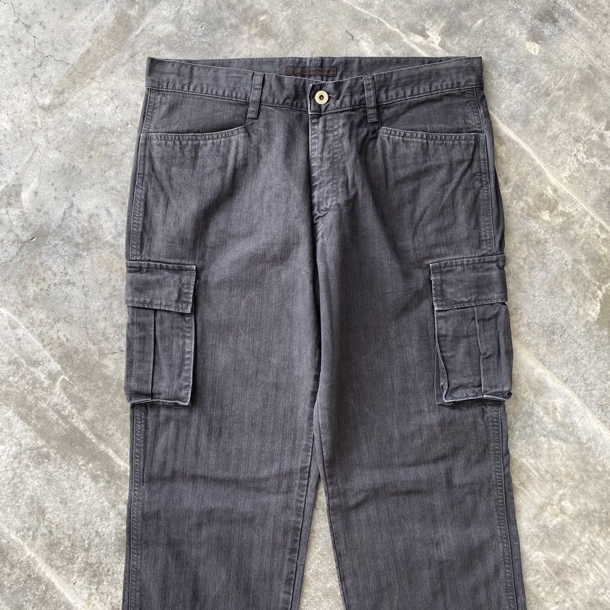 Designer × If Six Was Nine × Japanese Brand Rough Trade Japanese Cargo Black Utility Multipocket Size US 33 - 2 Thumbnail