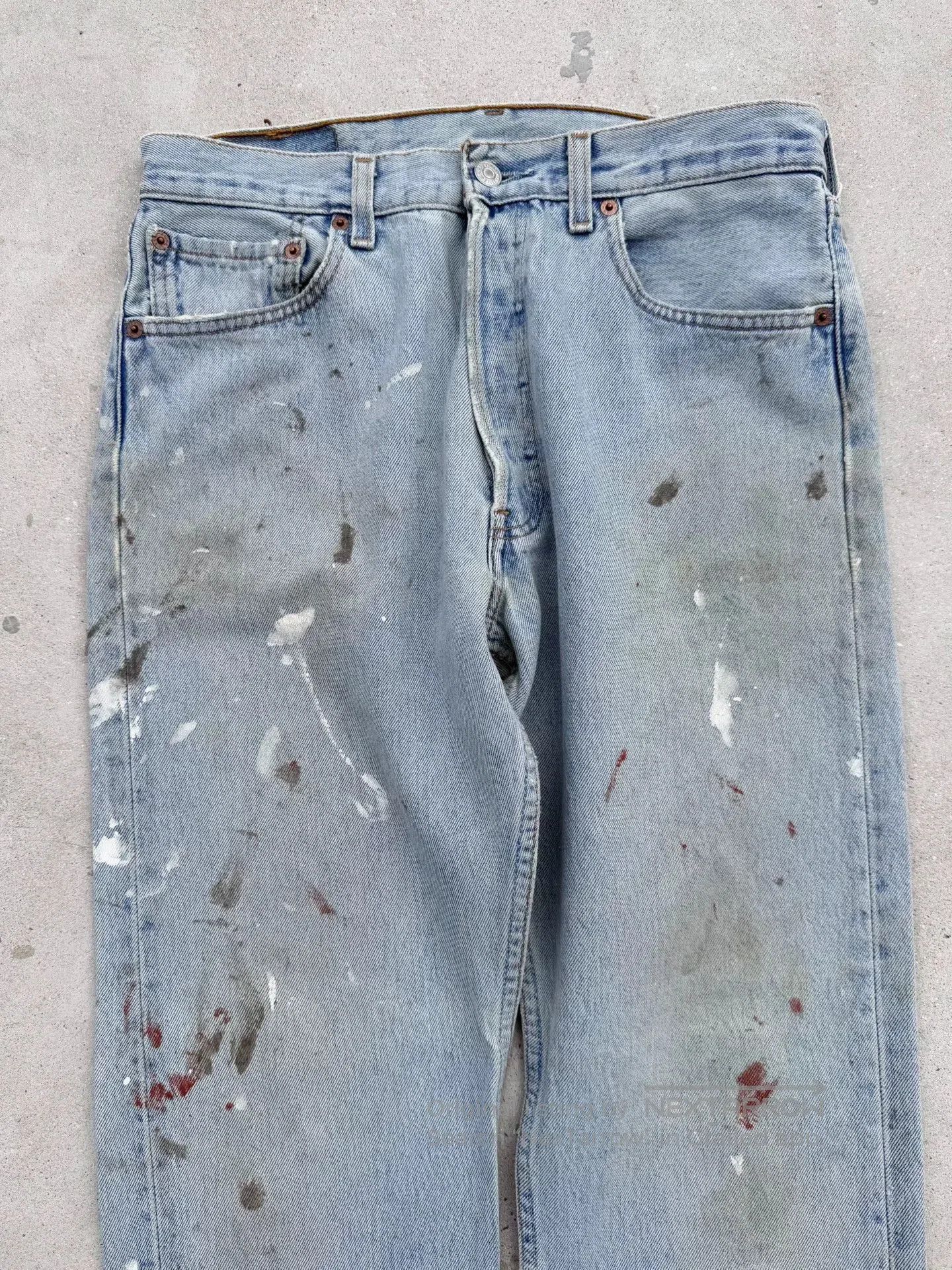Vintage Vintage 00s Levi's 501 Straight Jeans. Size 31" - 4 Thumbnail