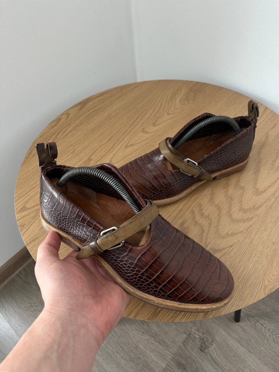 A.S.98 × Vintage Vintage A.S98 Japanese Brown Womesn Shoes Size US 7 / IT 37 - 3 Thumbnail