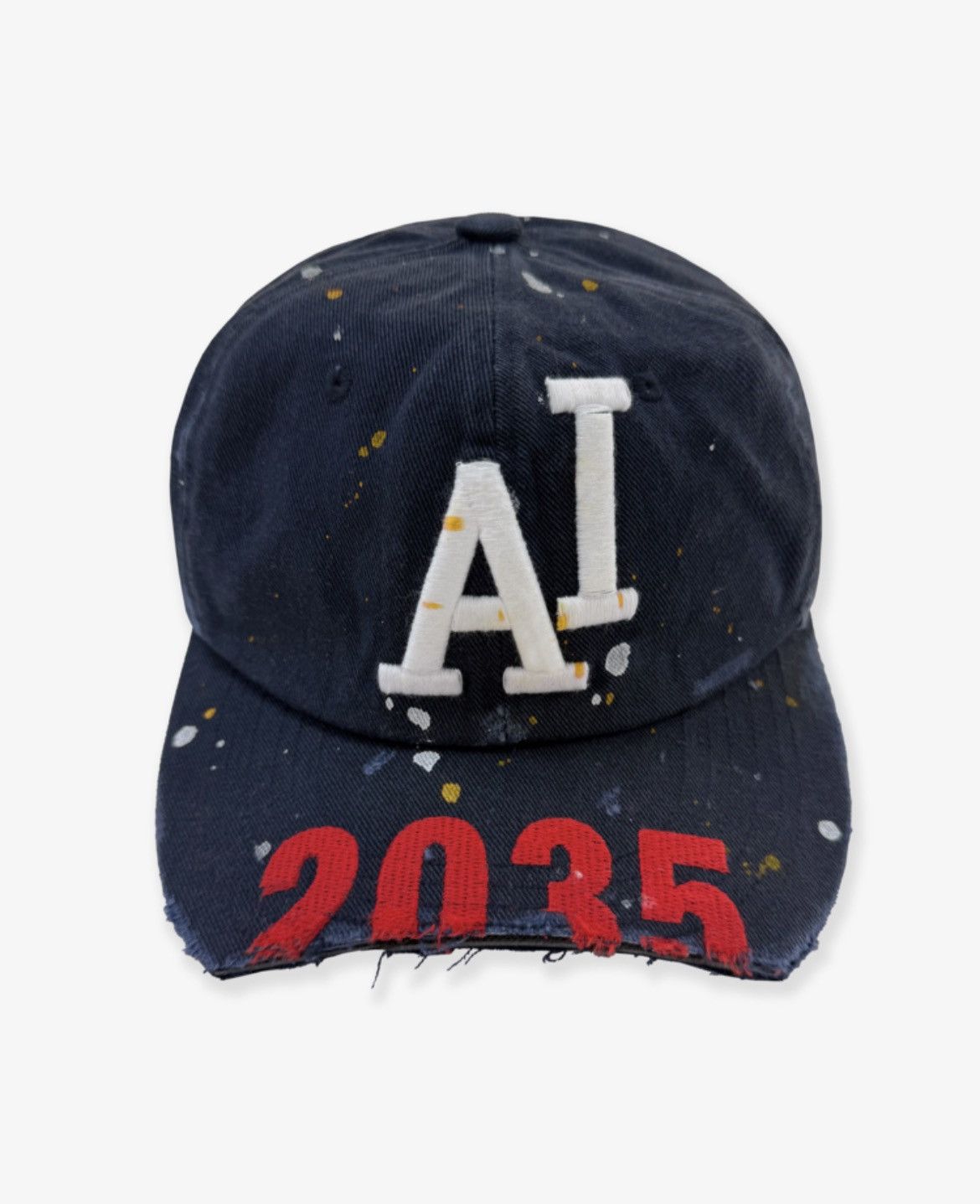 PROJECT G/R WIDE THROWBACK CAP - NAVY hat Size ONE SIZE - 3 Thumbnail