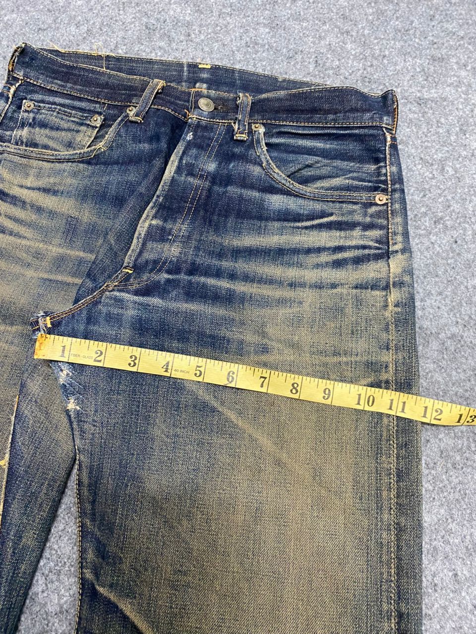 Kapital Vintage Levis 501 Selvedge Distressed Denim Size US 31 - 10 Thumbnail