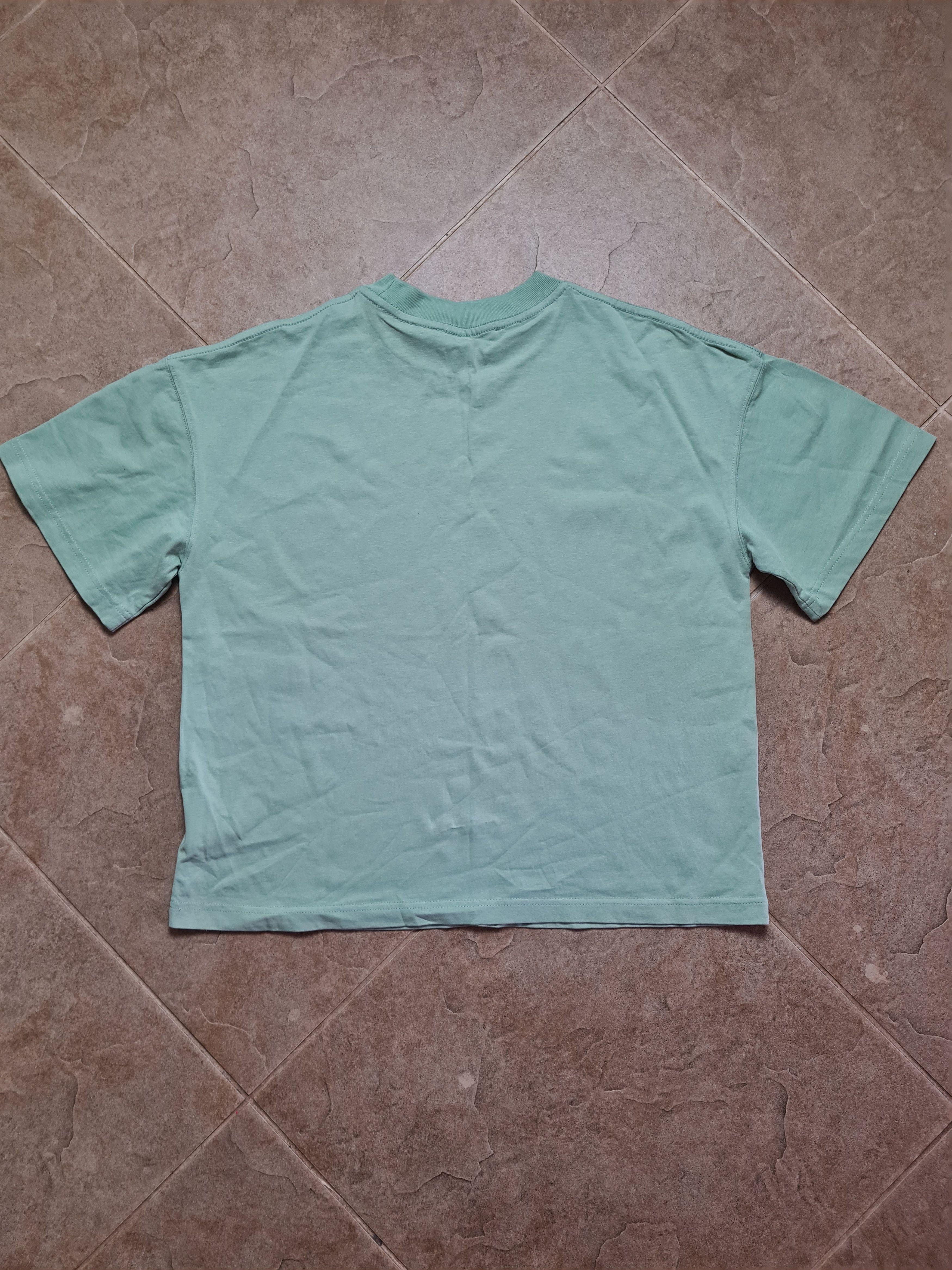 Acne Studios Acne Studios Logo T-shirt Oversized Jersey Green Size S Size S / US 4 / IT 40 - 14 Thumbnail