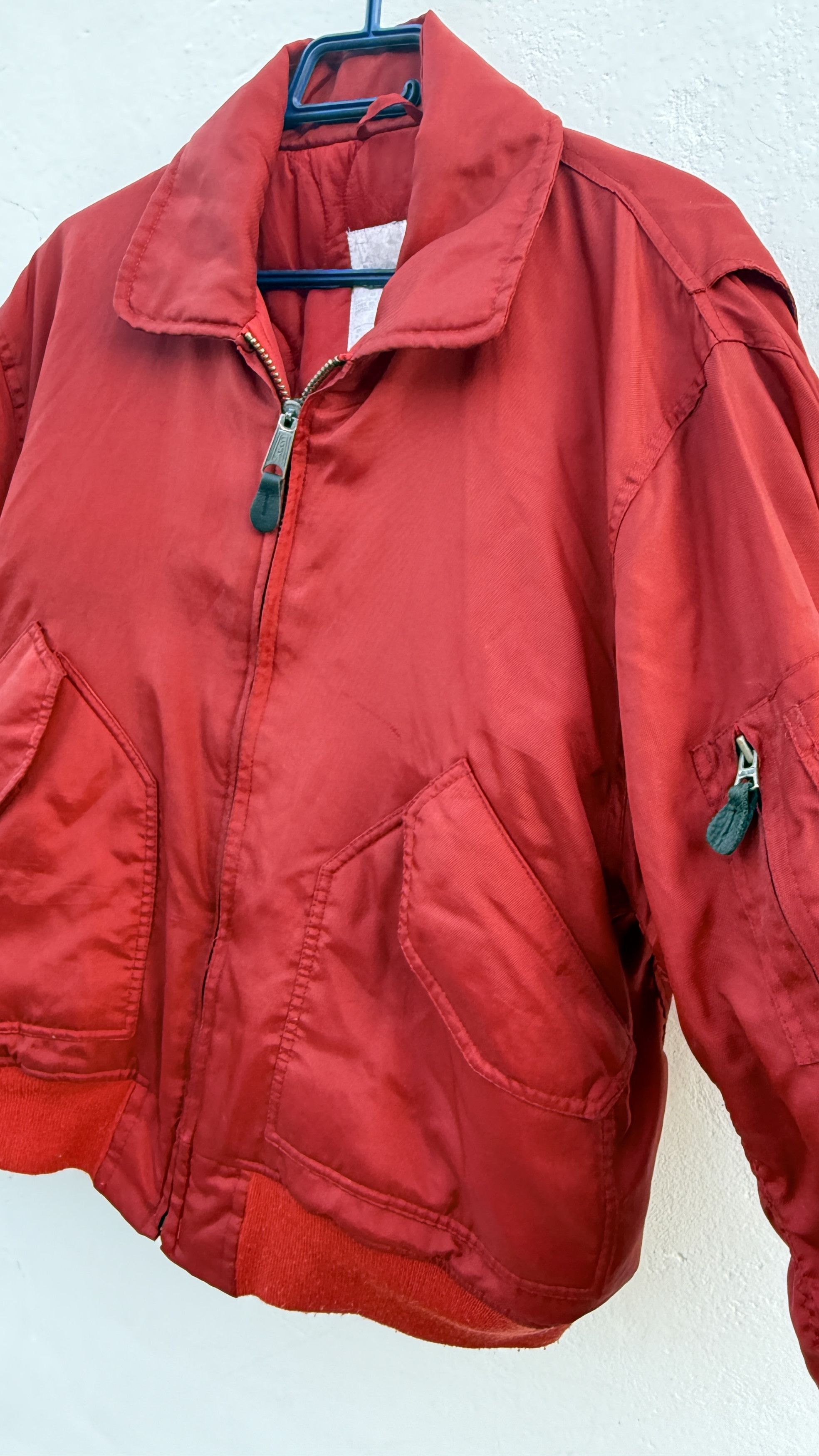 Cobra 🔥 Military Bomber flight jacket puffer red supreme size xl Size US XL / EU 56 / 4 - 3 Thumbnail