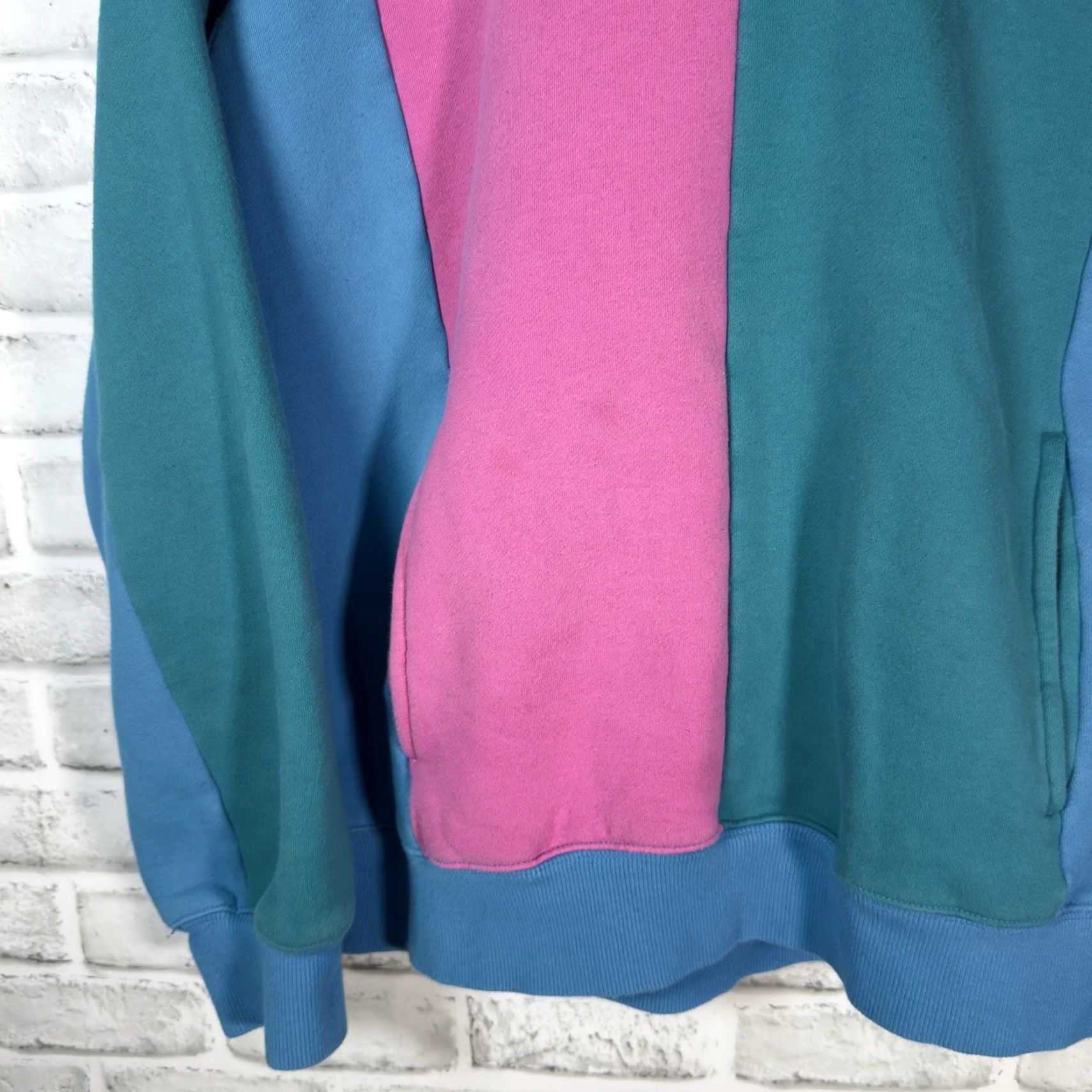 Teddy Fresh Teddy Fresh Hoodie Mens L Blue Pullover Hooded Drawstring Pullover Size US L / EU 52-54 / 3 - 3 Thumbnail