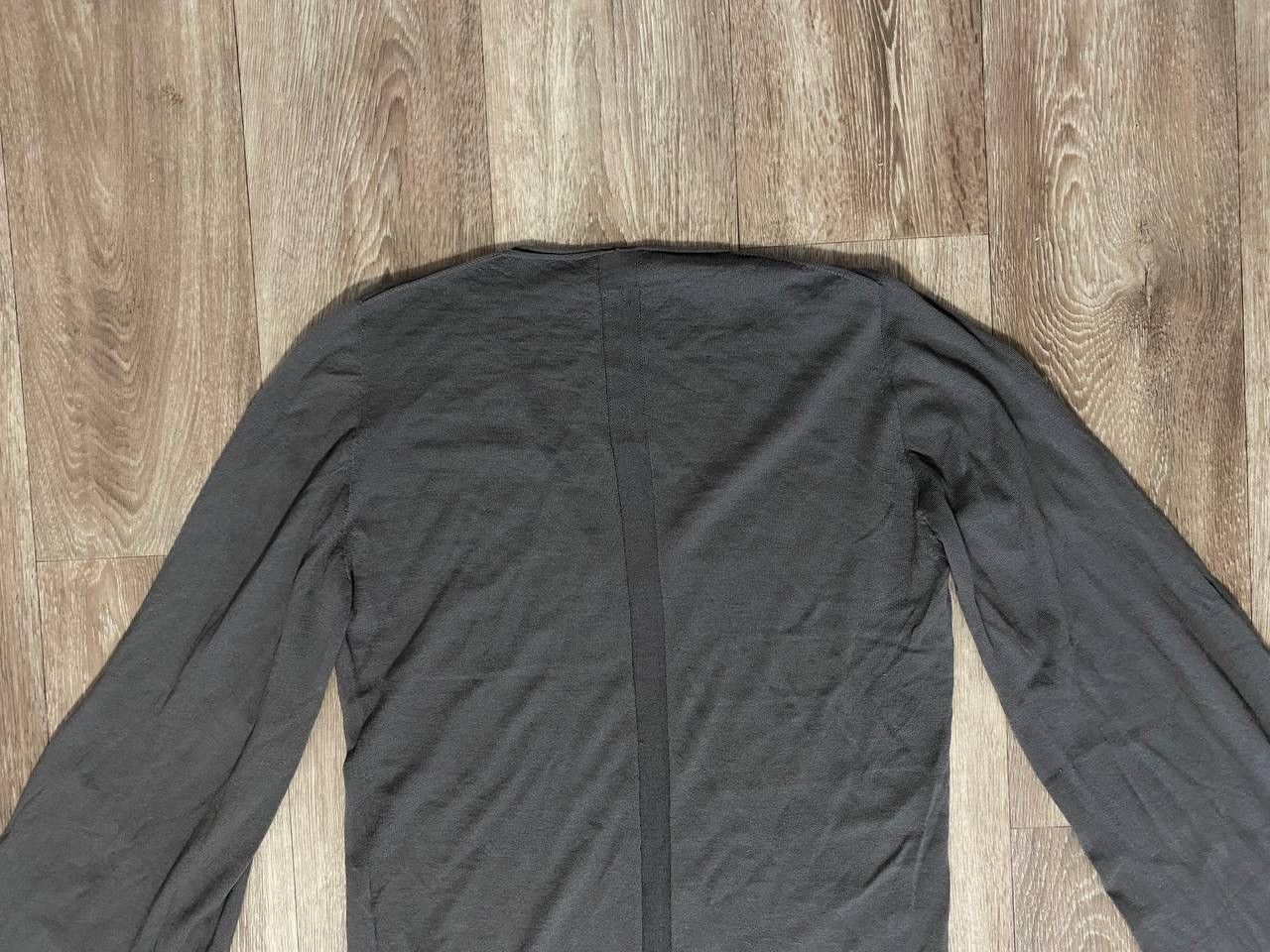Rick Owens Rick Owens Phlegethon SS 21 Cashemere V-Neck Long Sleeve Size US S / EU 44-46 / 1 - 9 Thumbnail